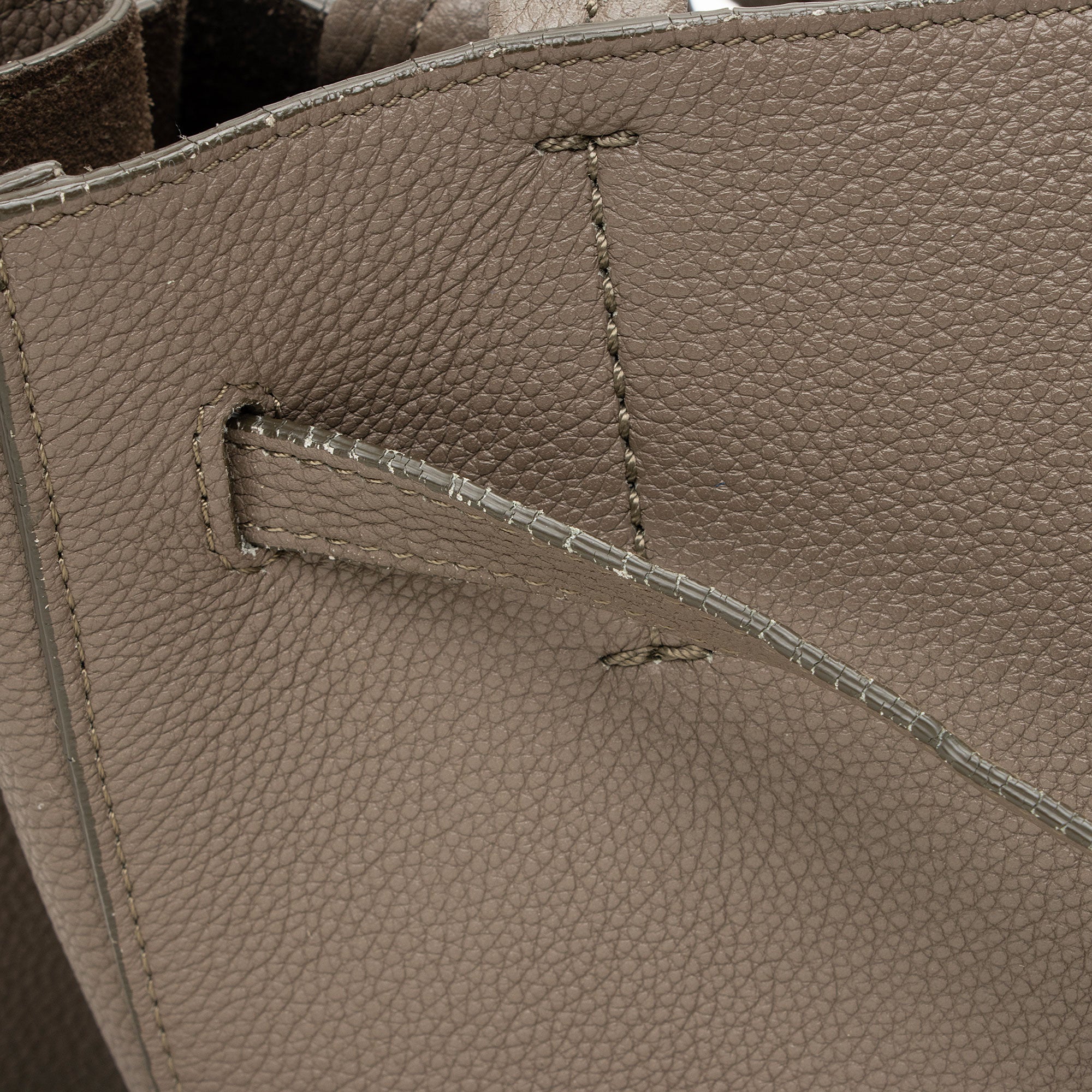 Celine Leather Cabas Phantom Medium Tote