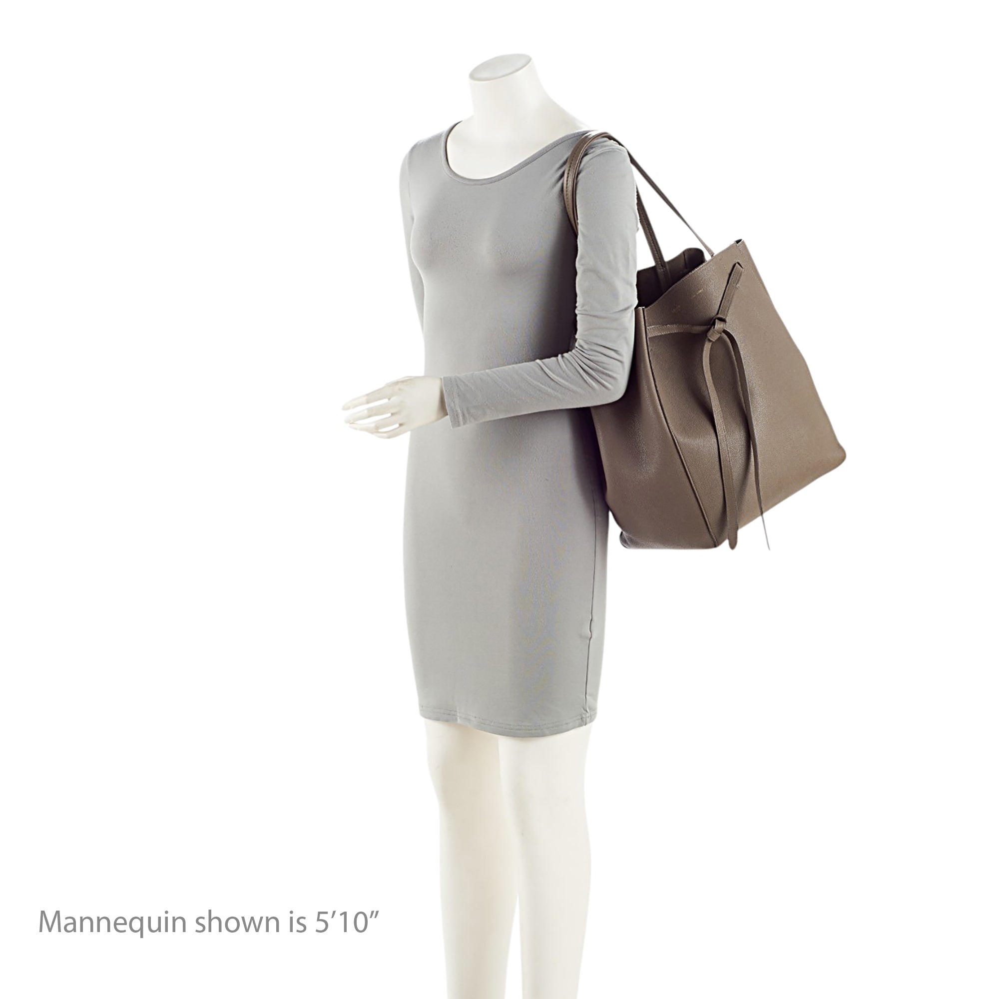 Celine Leather Cabas Phantom Medium Tote