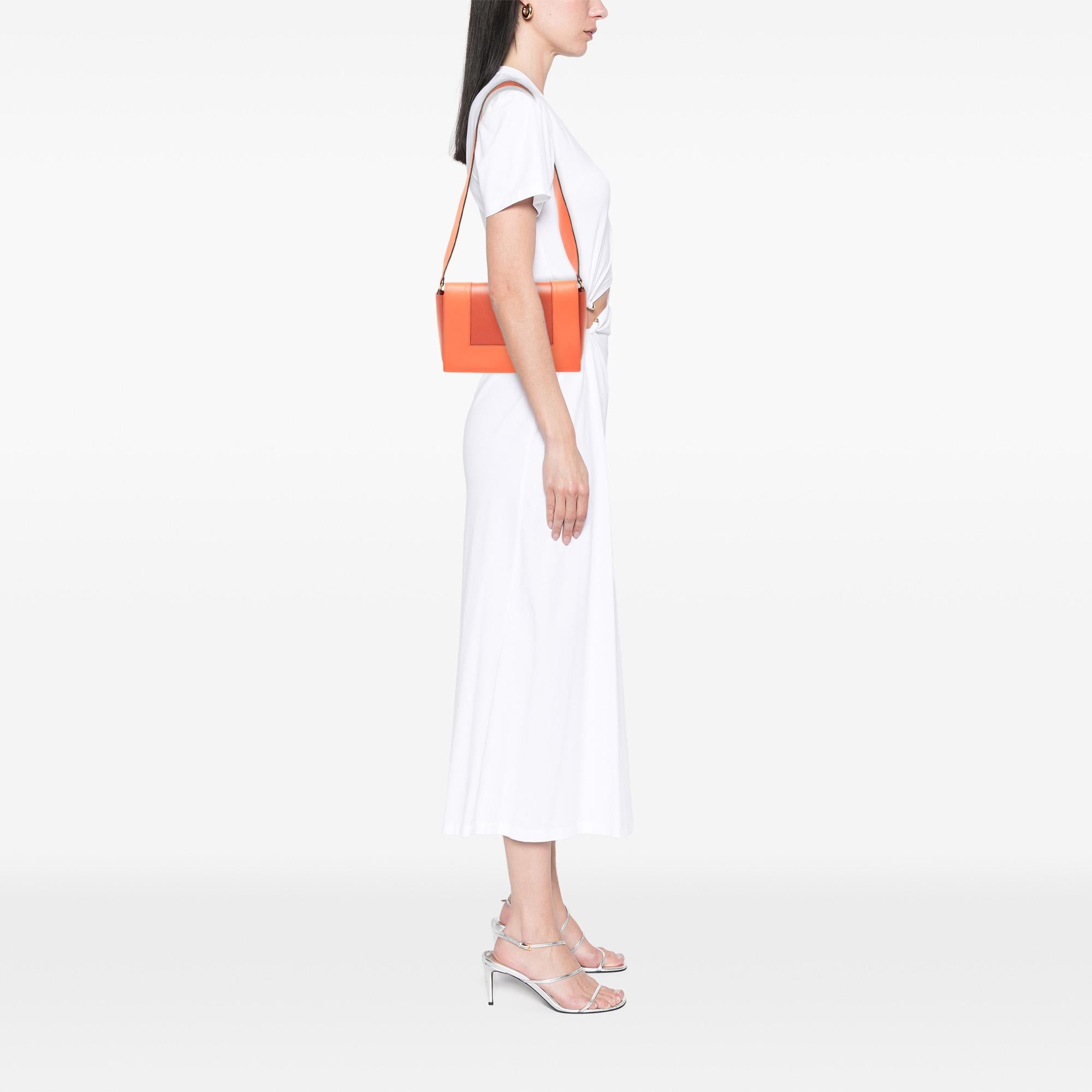 Celine Leather Frame Shoulder Bag