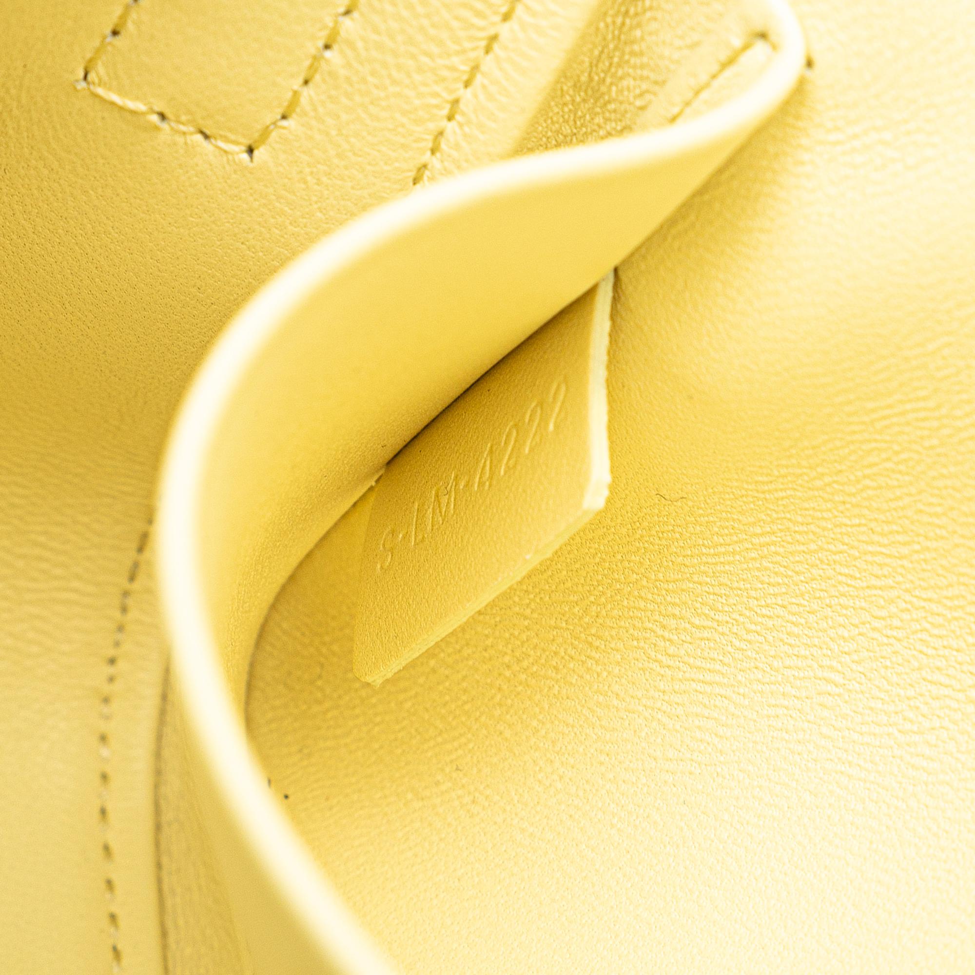 Celine Leather Triomphe Claude Shoulder Bag