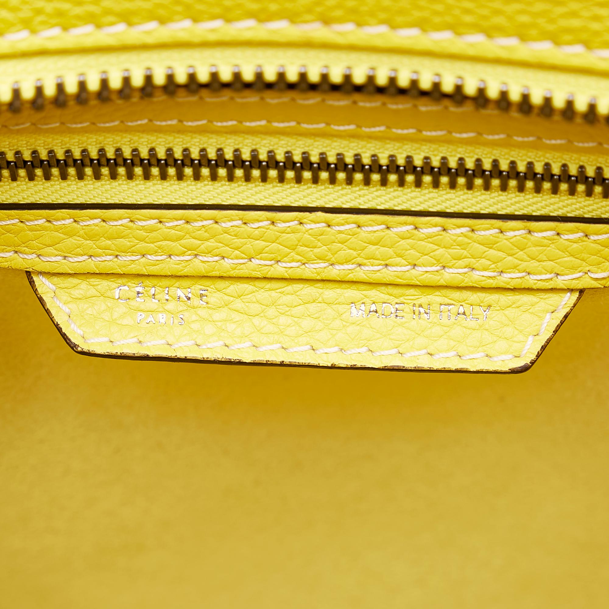 Celine Luggage Tote Leather Handbag (SHG-28506)