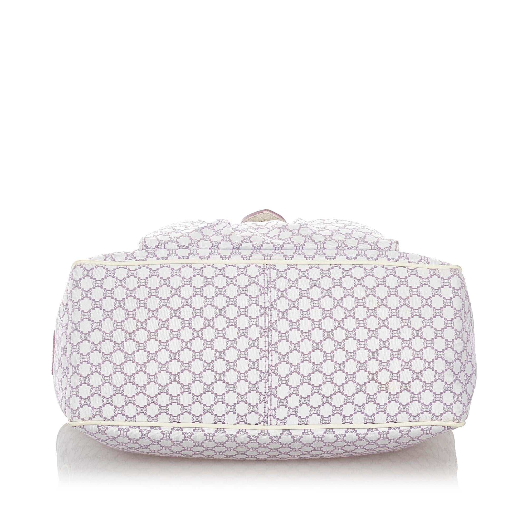 Celine Macadam Boogie Canvas Handbag (SHG-37784)