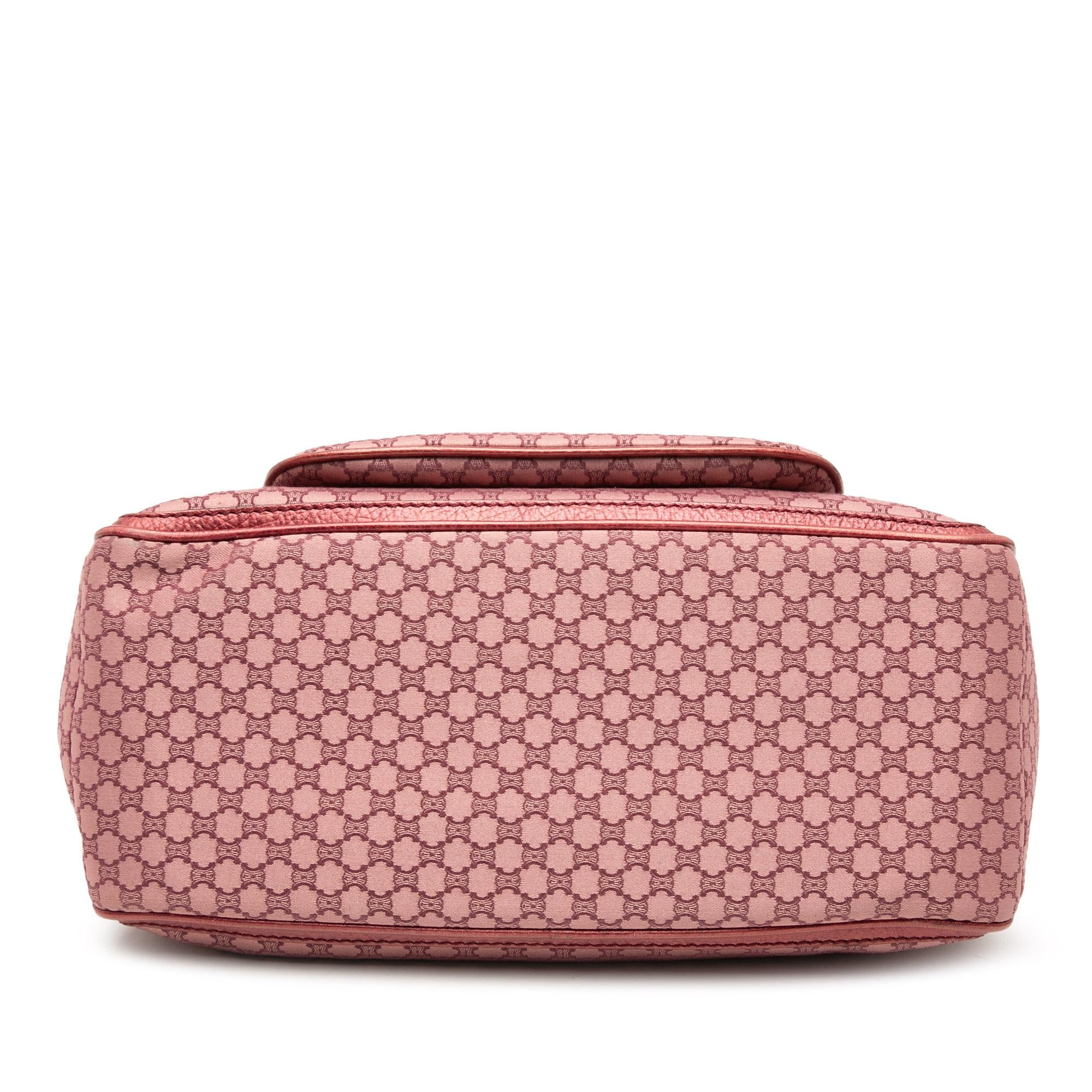 Celine Macadam Canvas Boogie Handbag