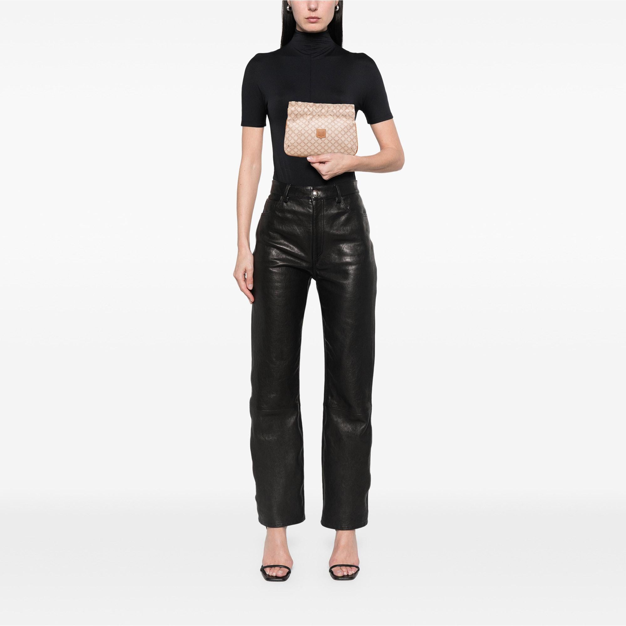 Celine Macadam Canvas Pouch