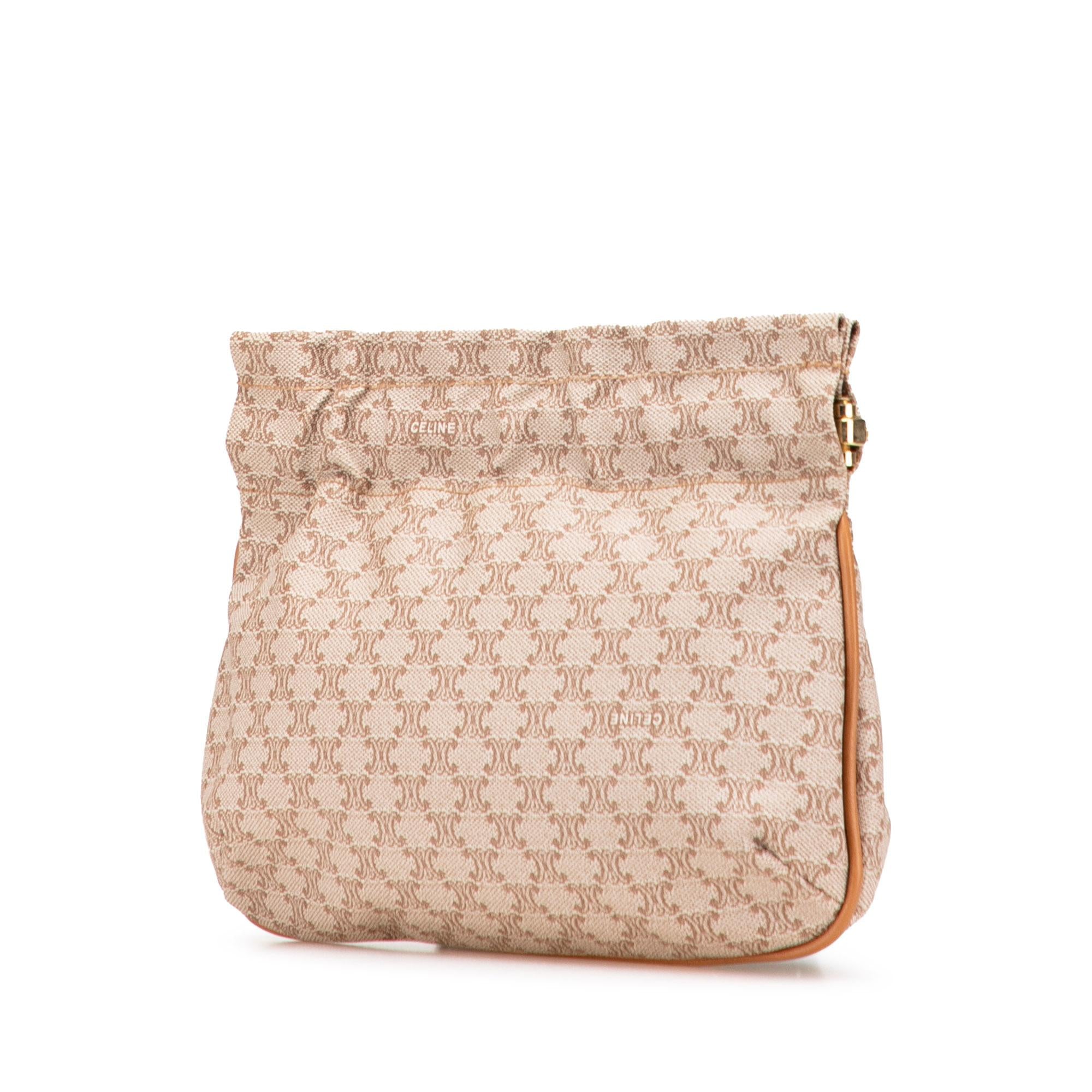 Celine Macadam Canvas Pouch