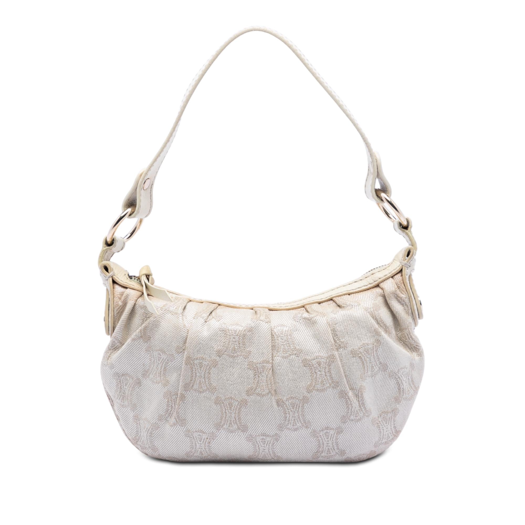 Celine Macadam Canvas Shoulder Bag