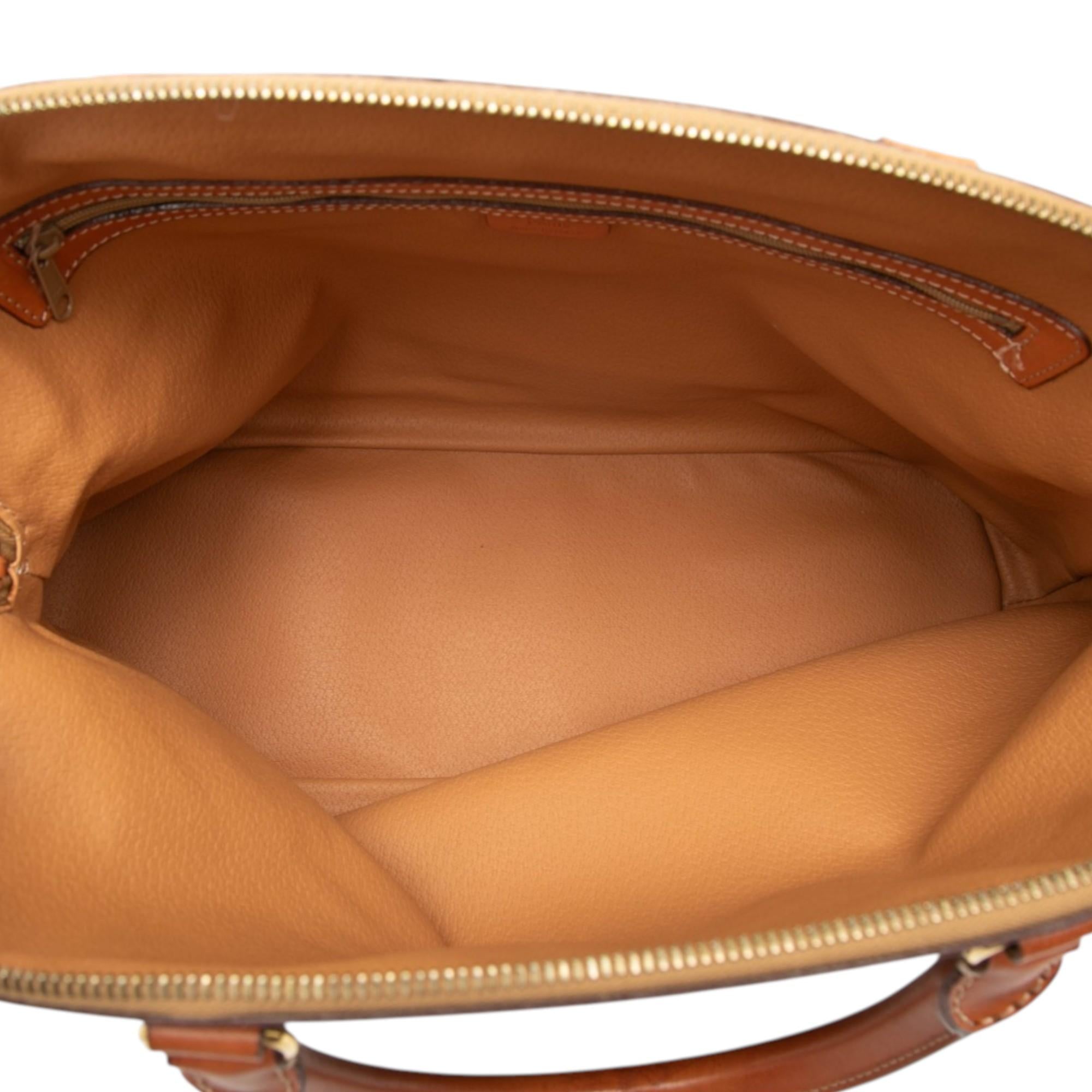 Celine Macadam Coated Canvas Dome Satchel