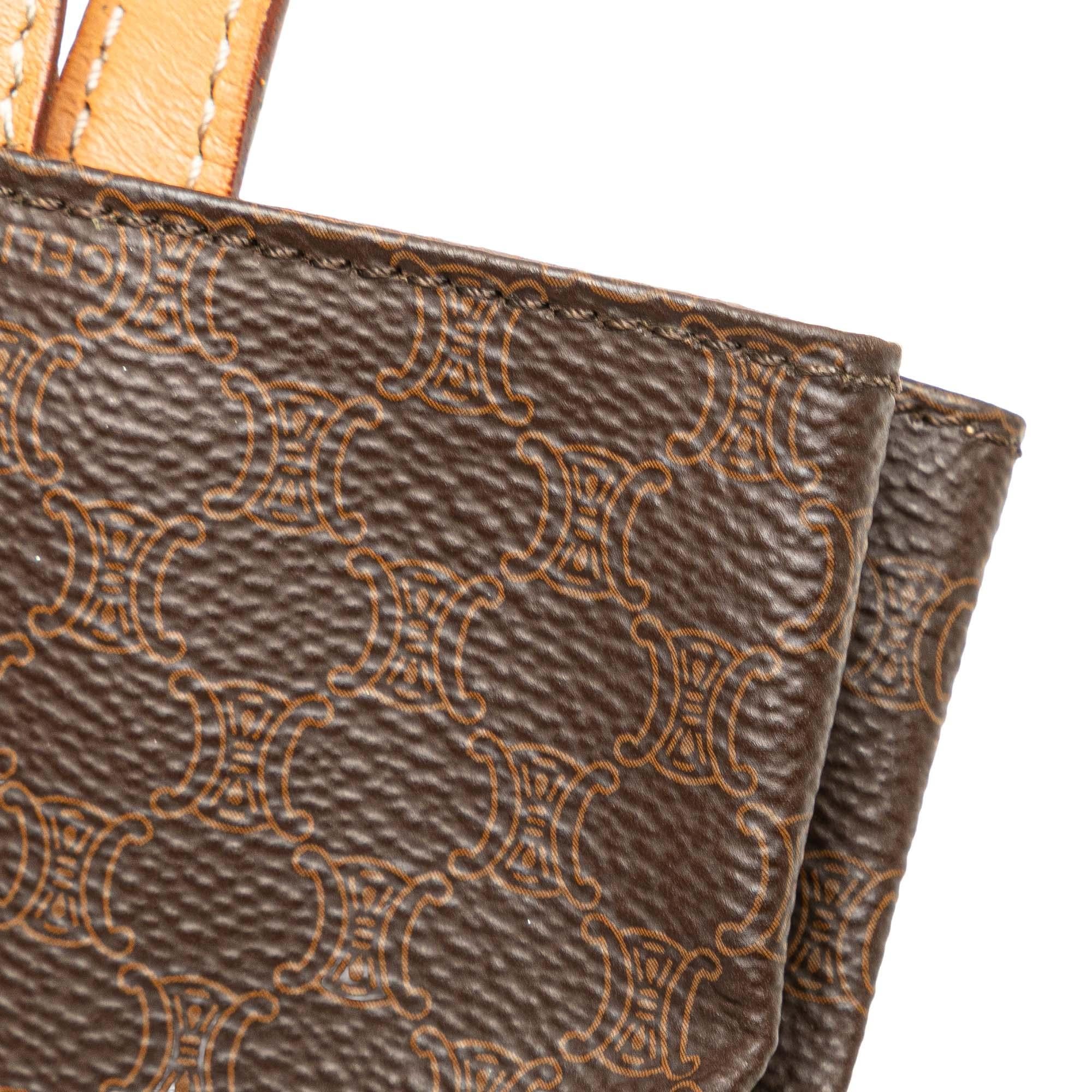 Celine Macadam Coated Canvas Tote