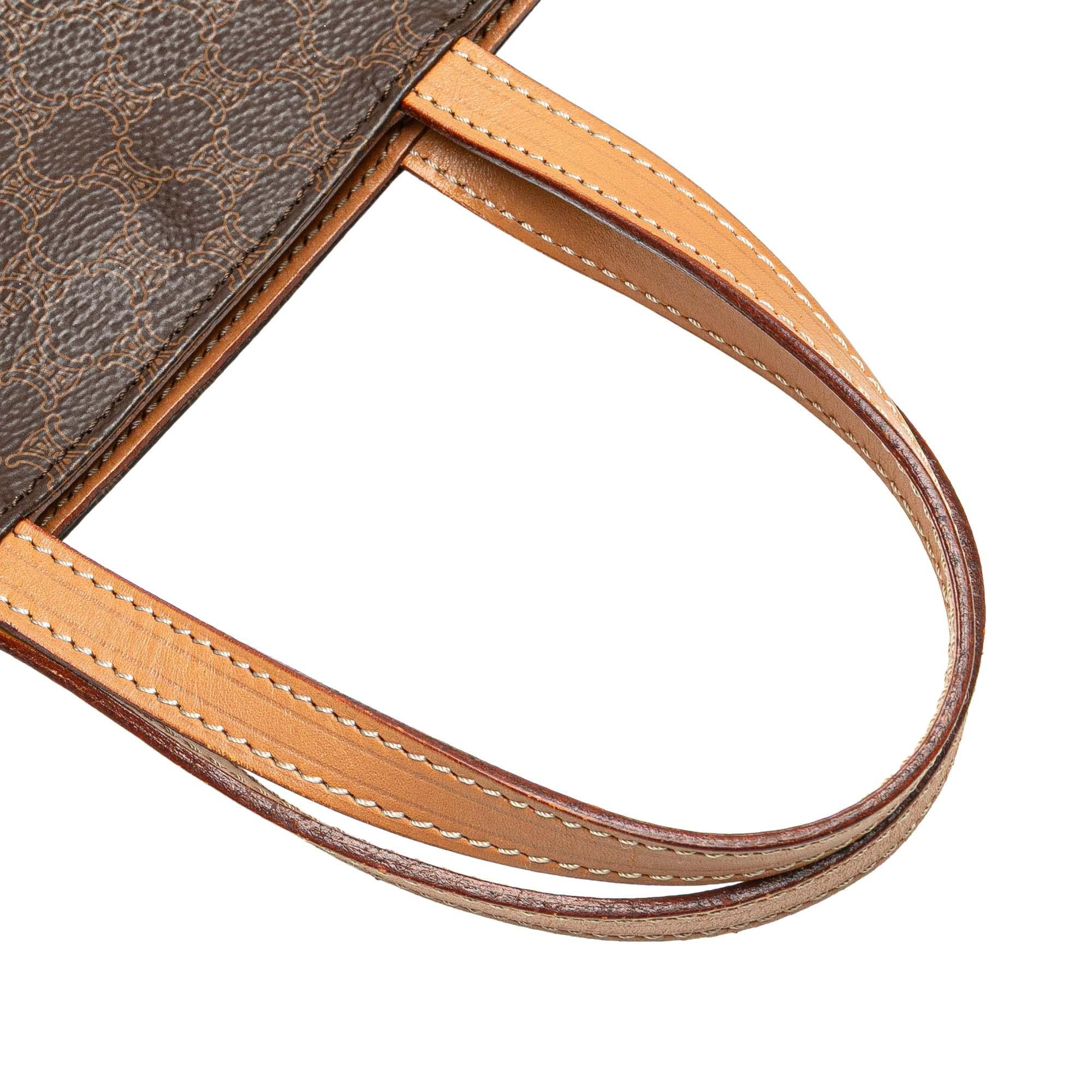 Celine Macadam Coated Canvas Tote