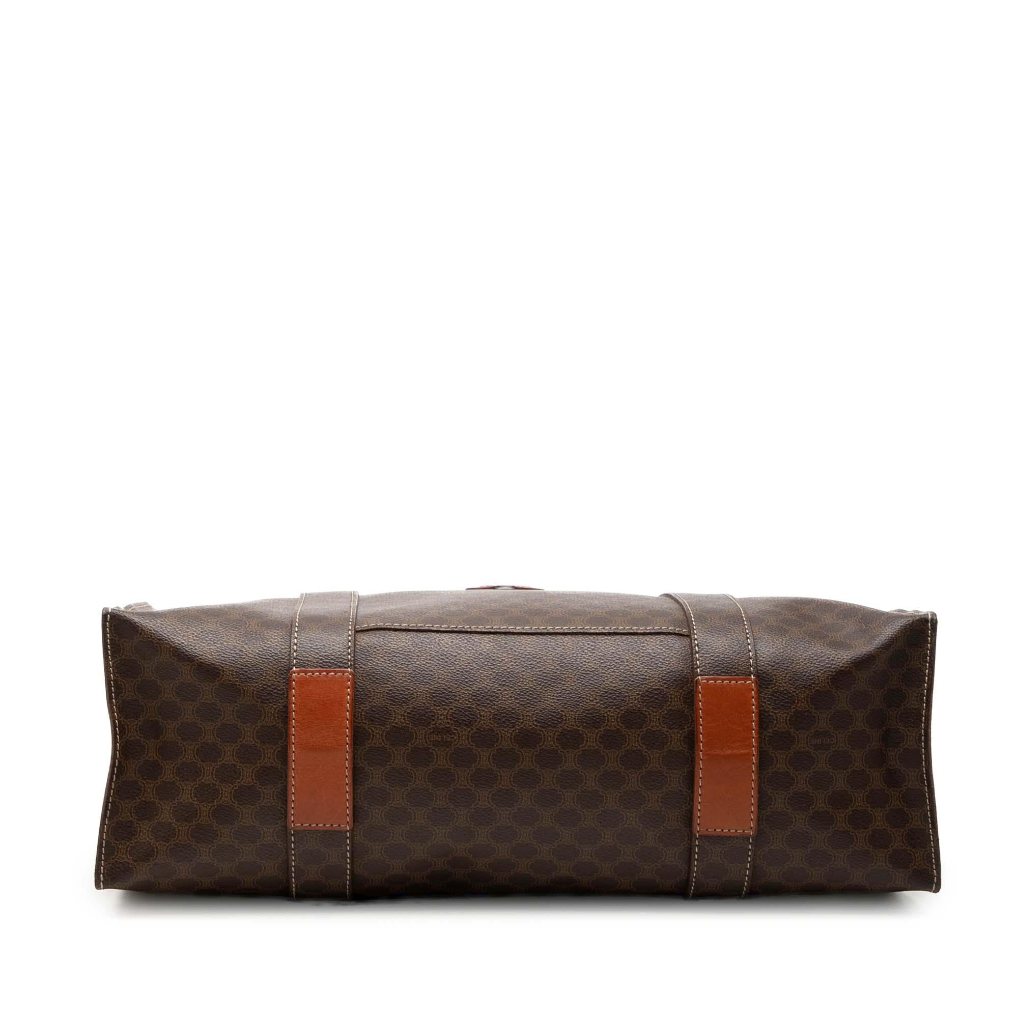 Celine Macadam Coated Canvas Tote