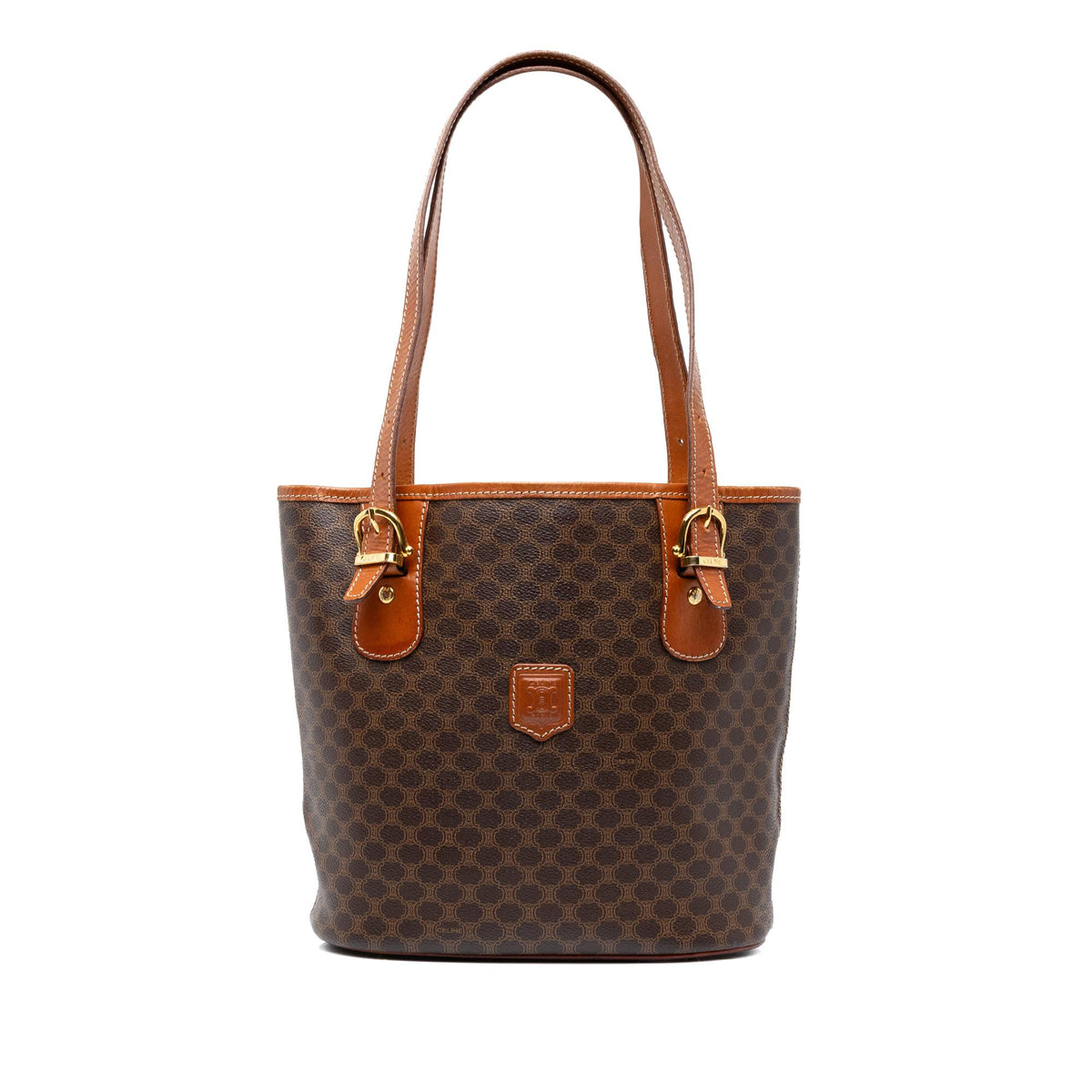 Celine Macadam Coated Canvas Tote