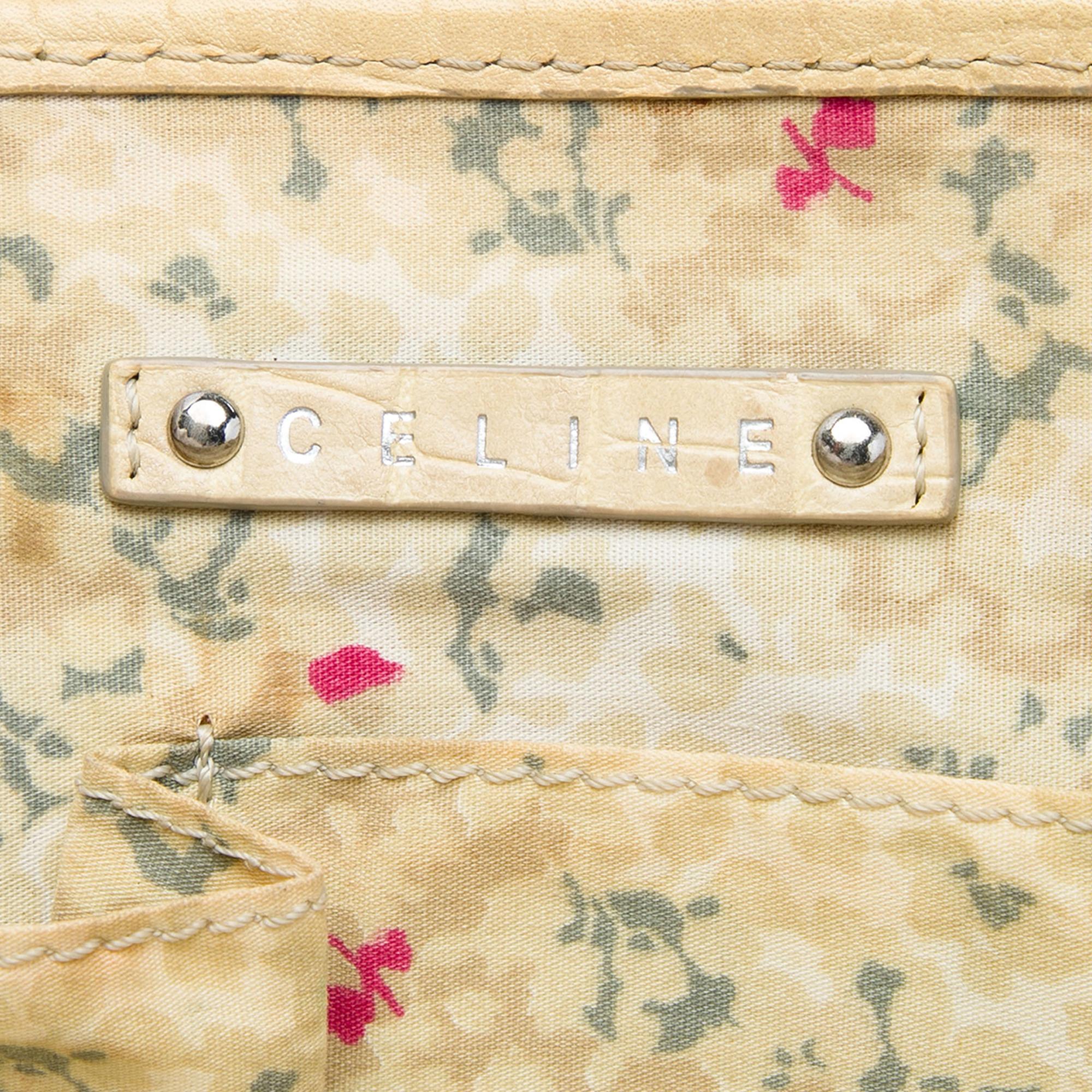 Celine Macadam Denim Ombre Boogie Handbag
