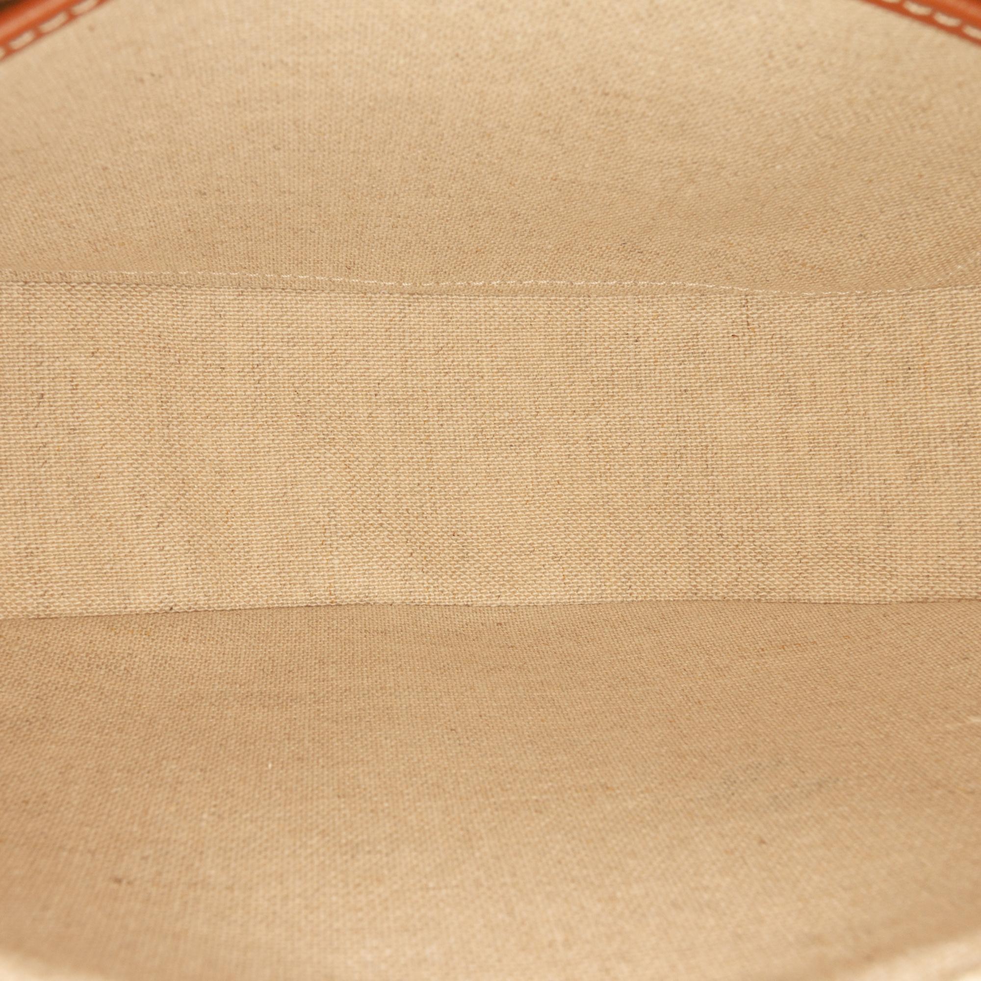 Celine Medium Canvas Logo Ava Shoulder Bag