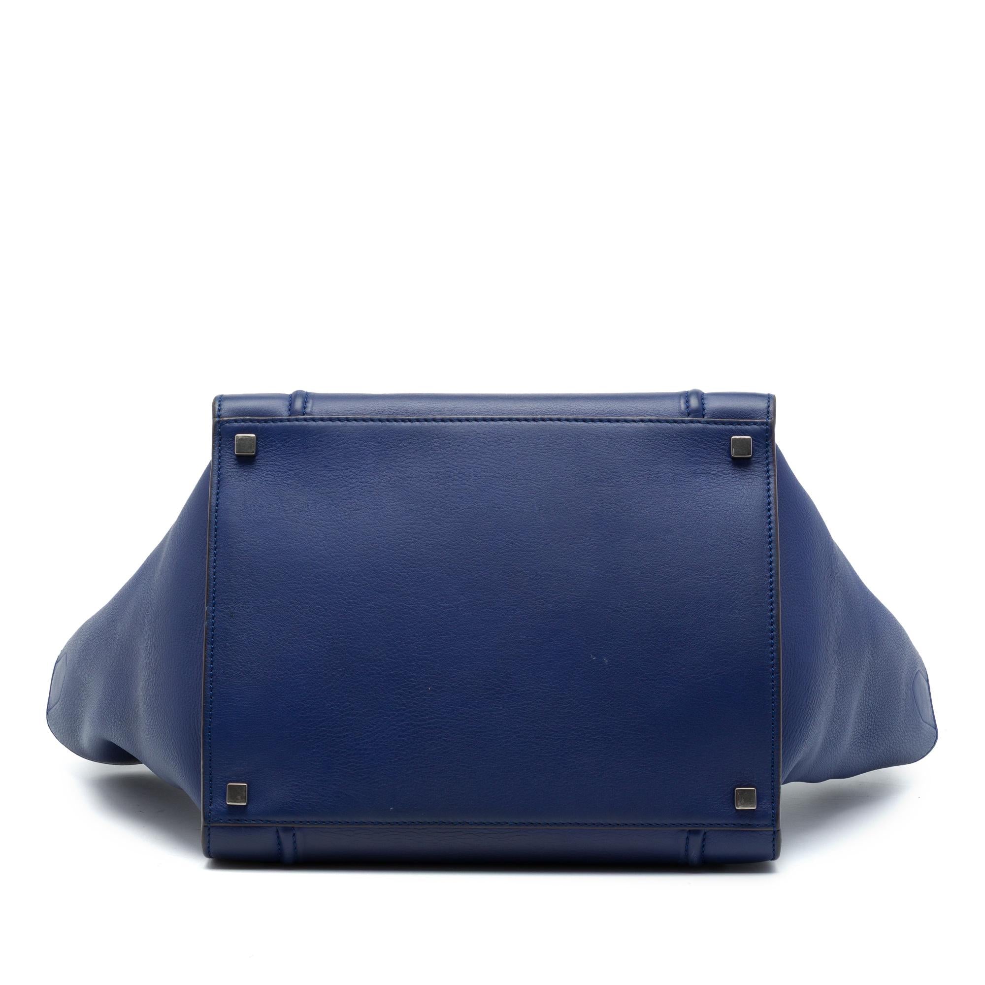 Celine Medium Grained Calfskin Phantom Luggage Tote