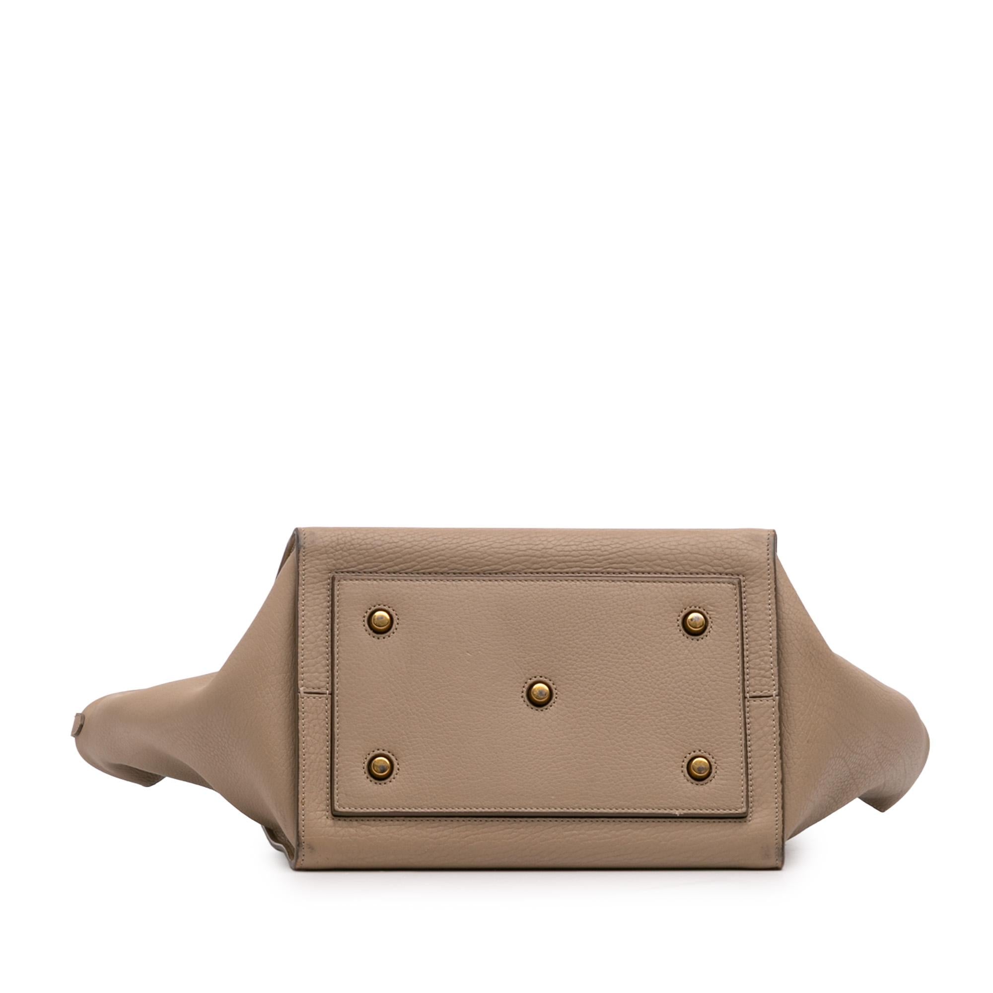 Celine Medium Grained Calfskin Tie Knot Handbag
