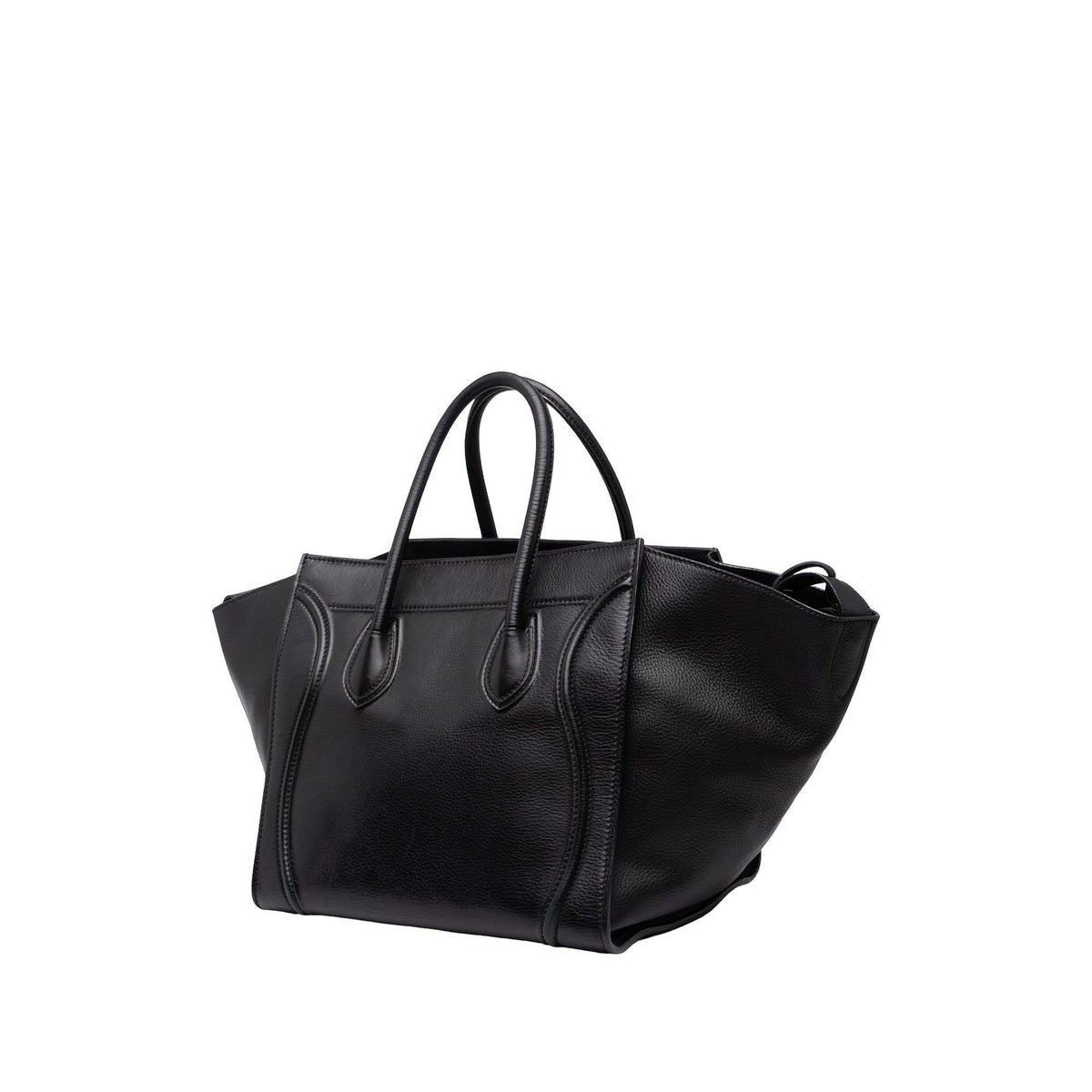 Celine Medium Leather Phantom Luggage Tote