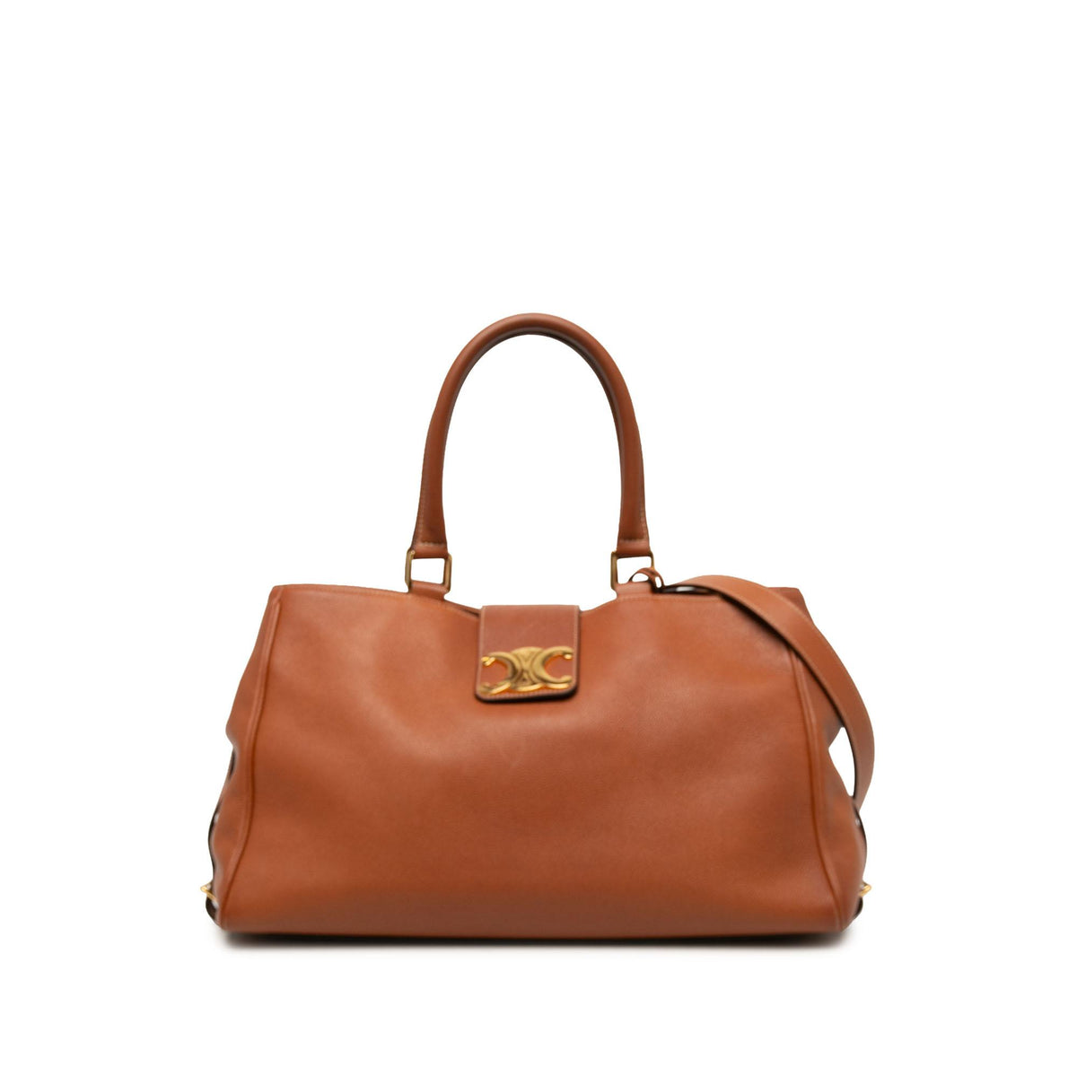 Celine Medium Supple Calfskin Appoline Satchel