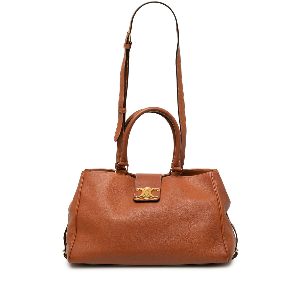 Celine Medium Supple Calfskin Appoline Satchel