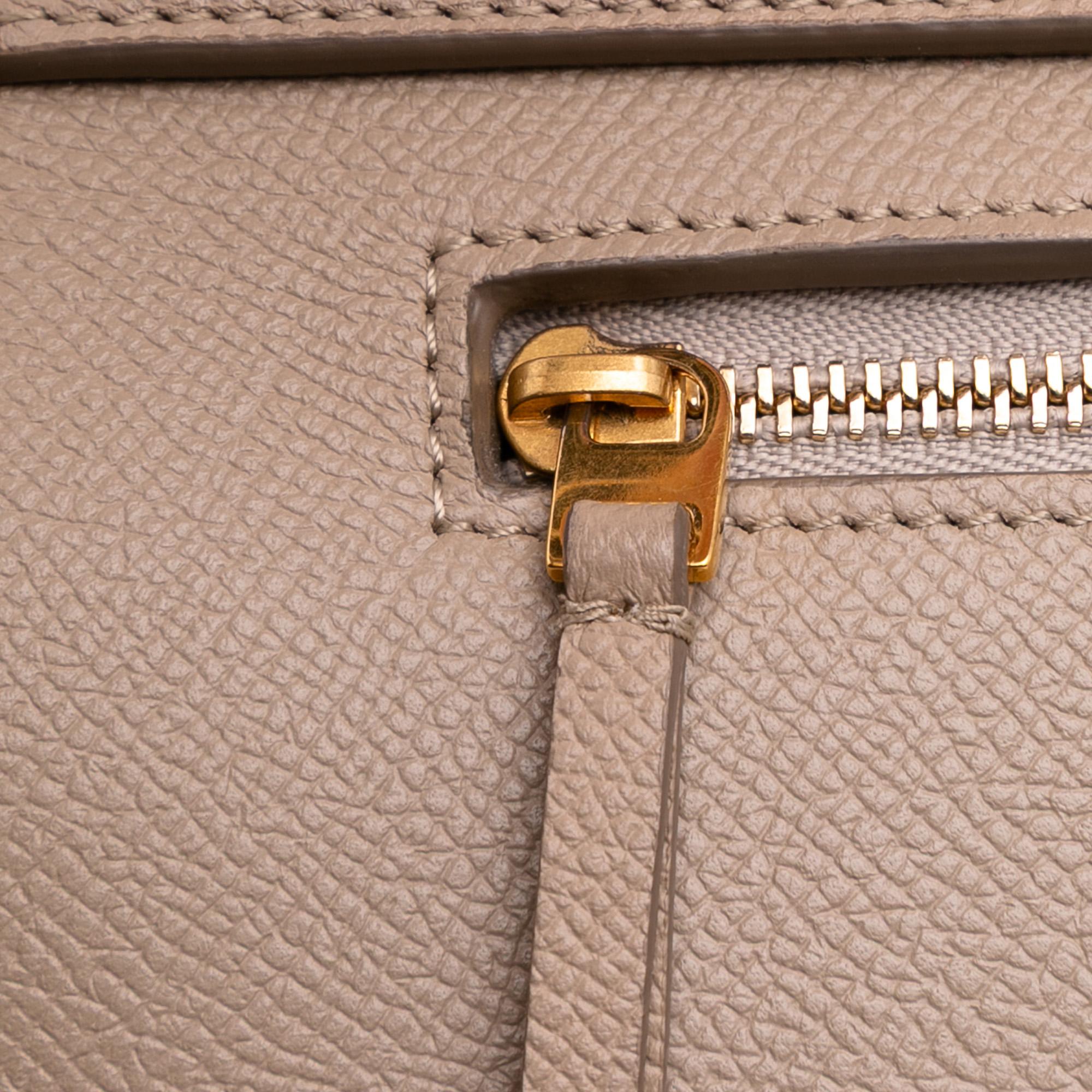 Celine Micro Grained Calfskin Belt Bag