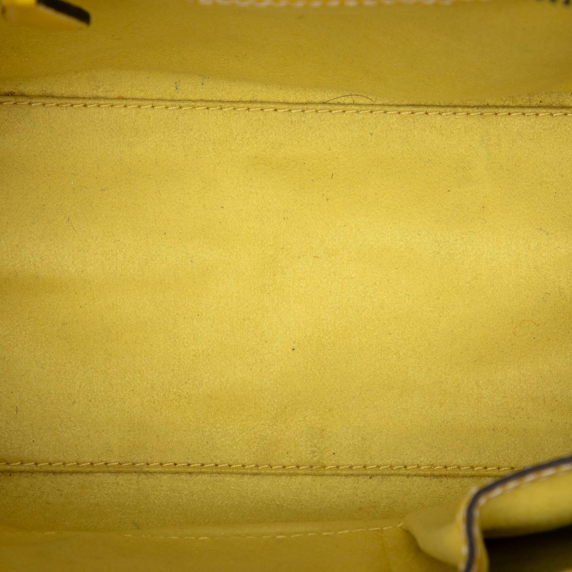 Celine Micro Leather Luggage Tote