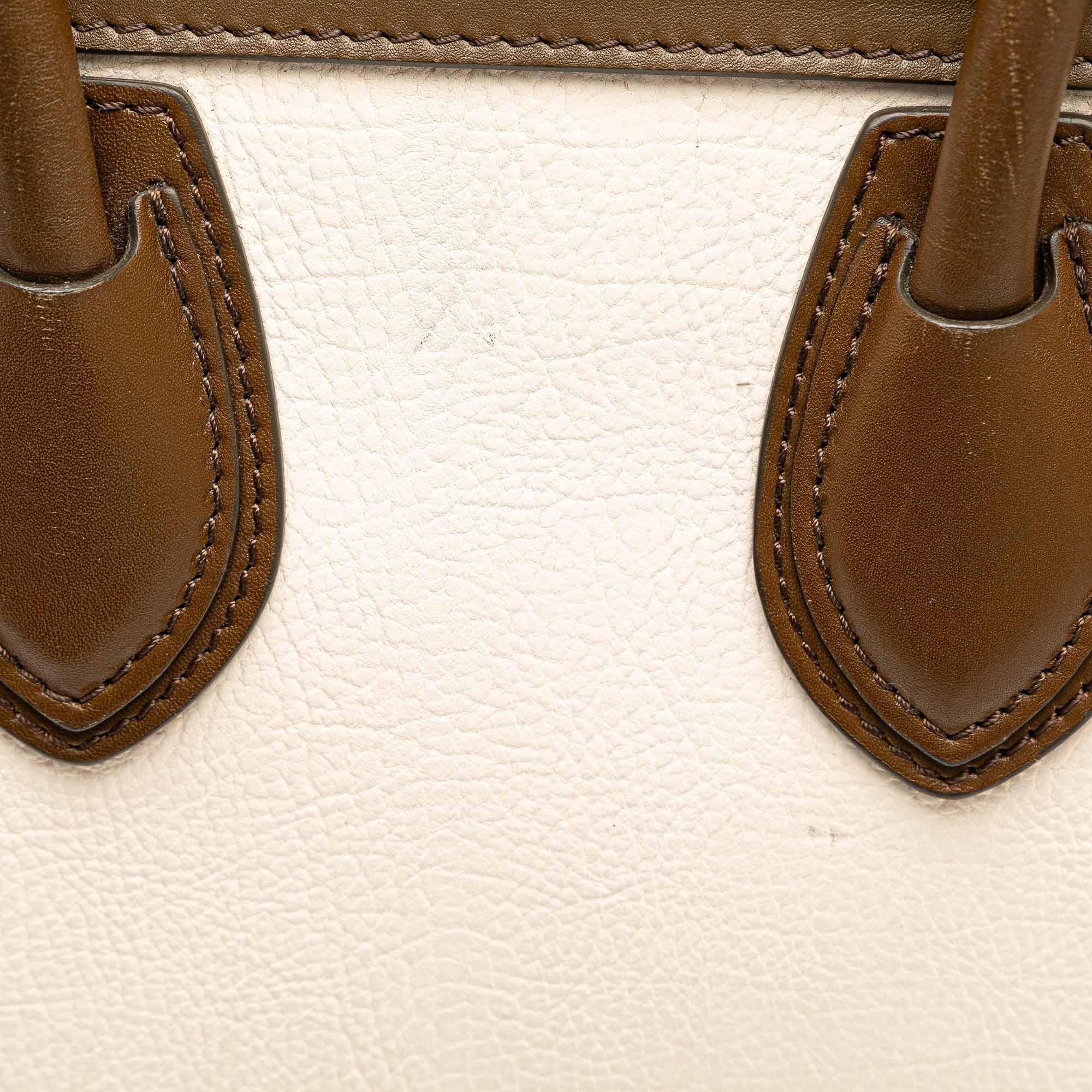 Celine Micro Tricolor Luggage Tote (SHG-SCLYeT)