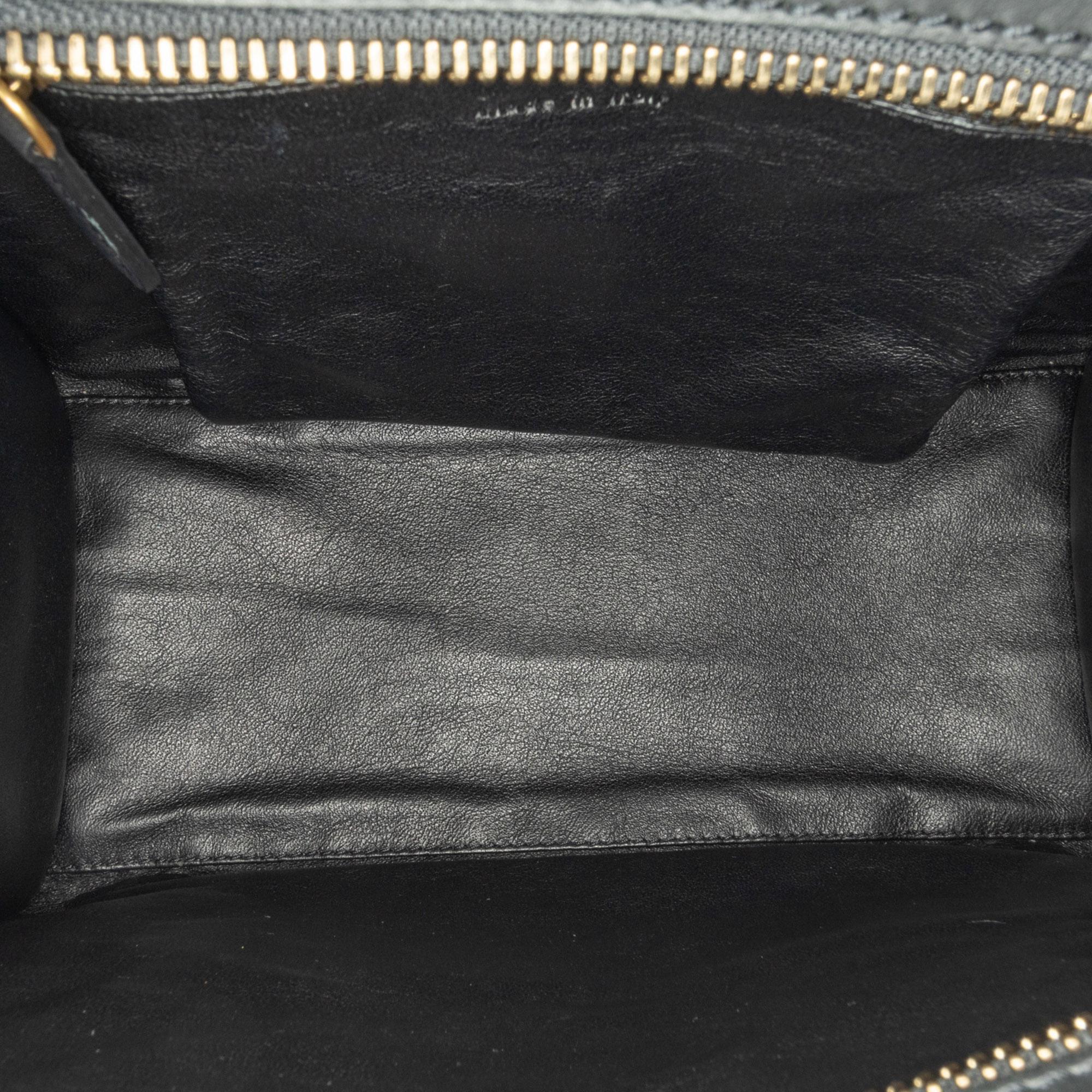 Celine Micro Tricolor Luggage Tote (SHG-rmDxa0)