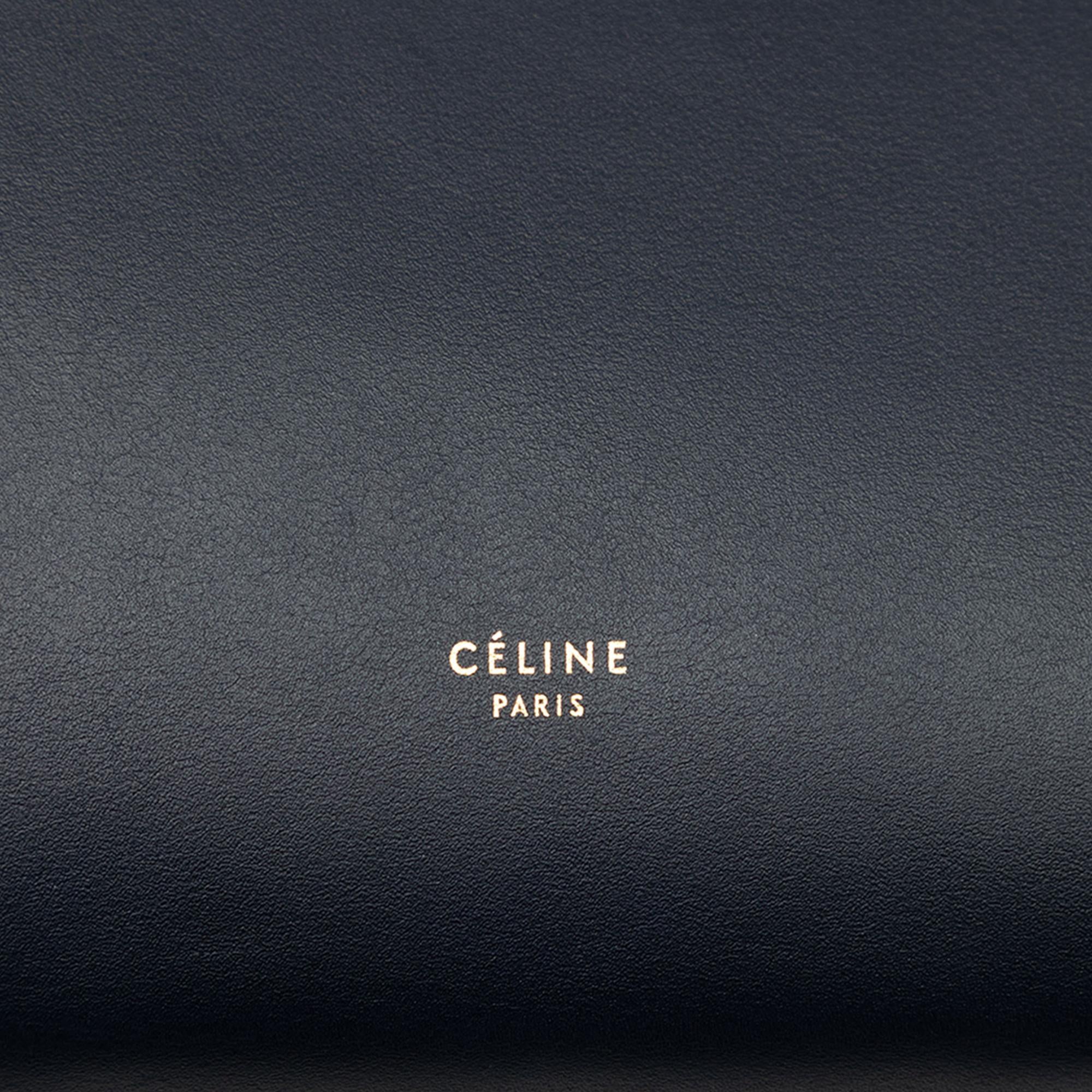 Celine Mini Bicolor Smooth Calfskin Belt Bag