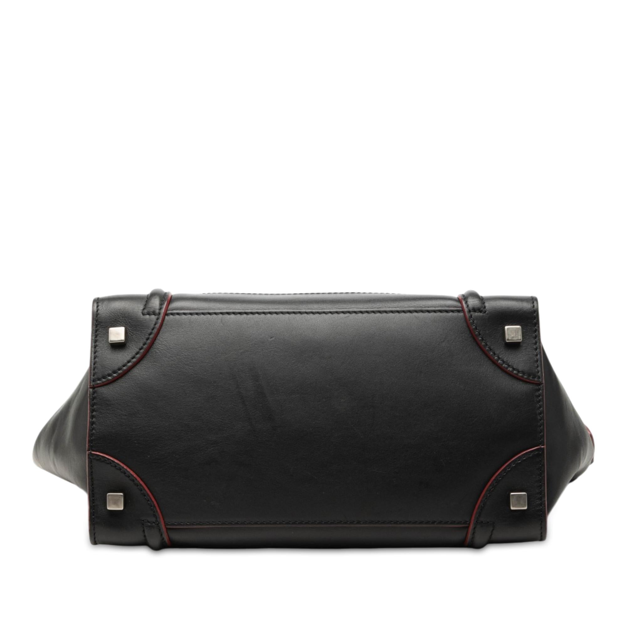 Celine Mini Calfskin Luggage Tote