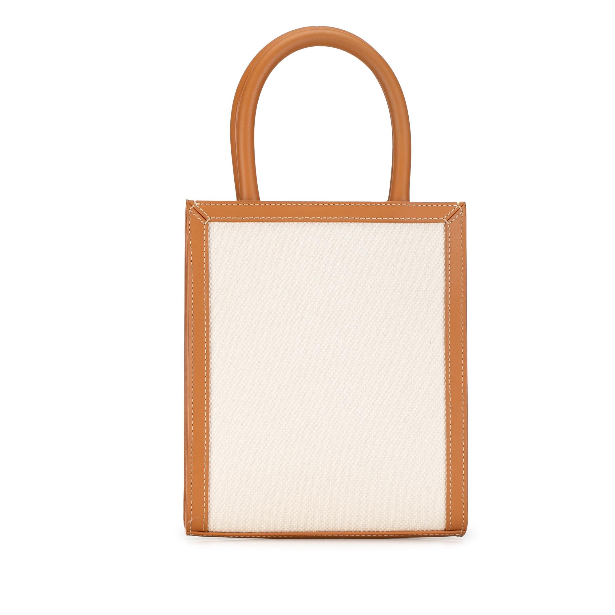 Celine Mini Canvas Vertical Cabas (SHG-izYTkz)
