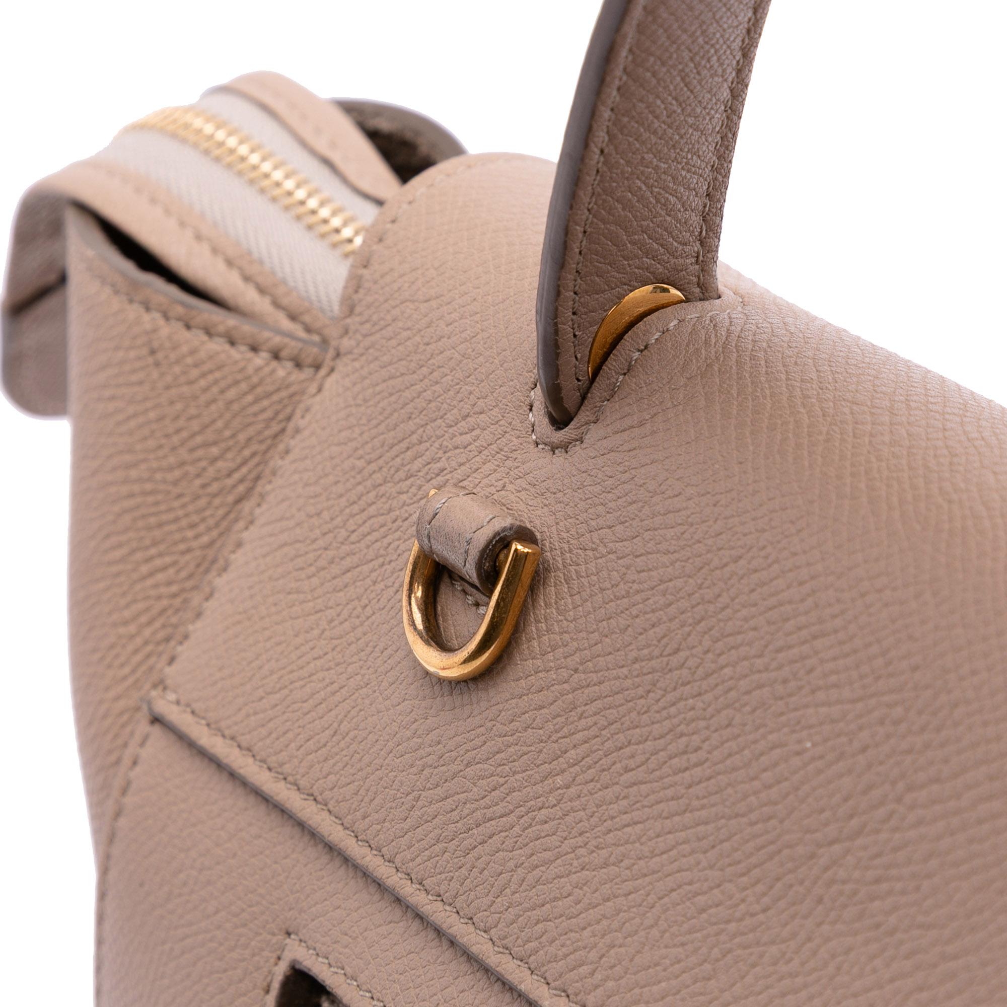 Celine Mini Grained Calfskin Belt Bag