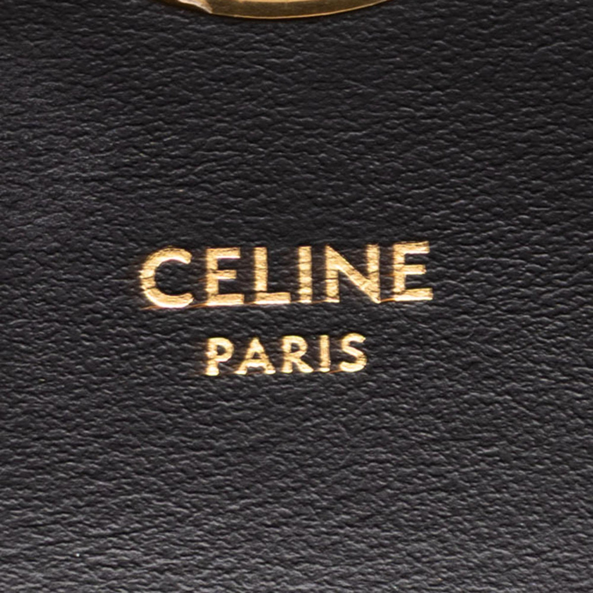 Celine Mini Shiny Calfskin Triomphe Crossbody