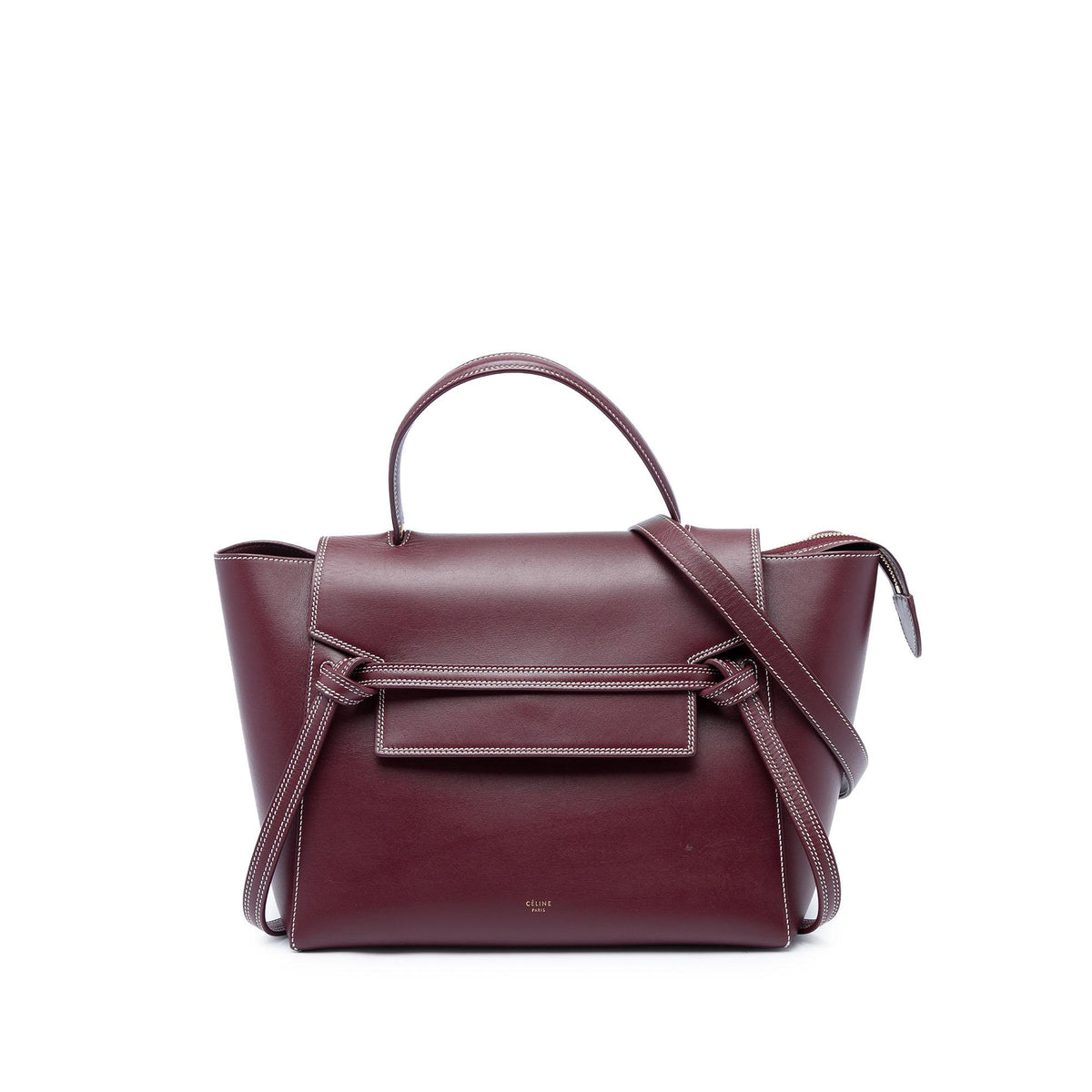 Celine Mini Smooth Calfskin Double Stitched Belt Bag