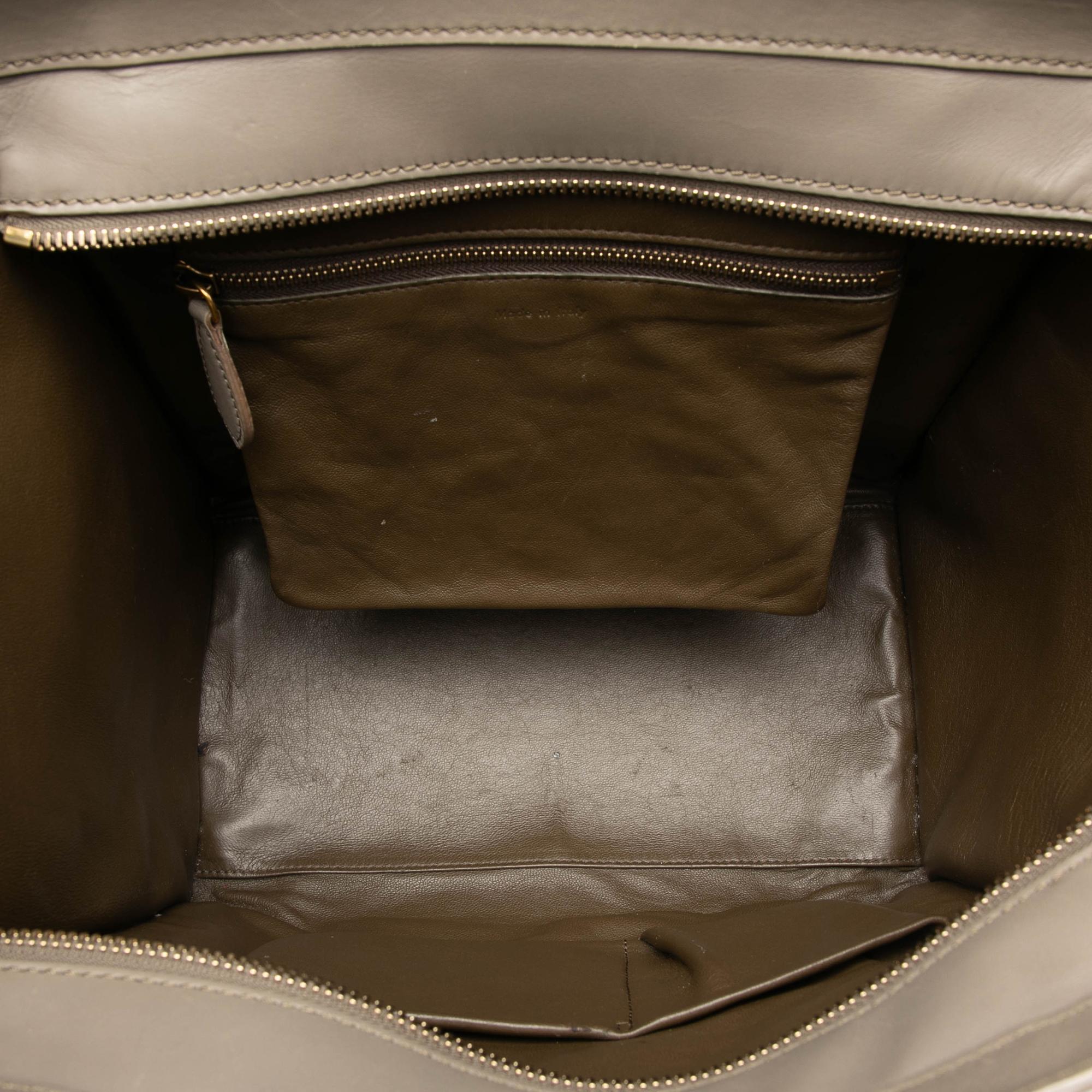 Celine Mini Smooth Calfskin Luggage Tote