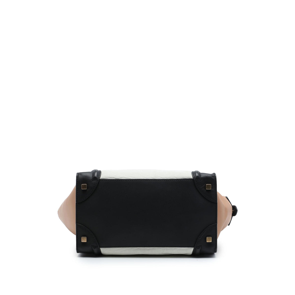 Celine Mini Tricolor Calfskin Luggage Tote