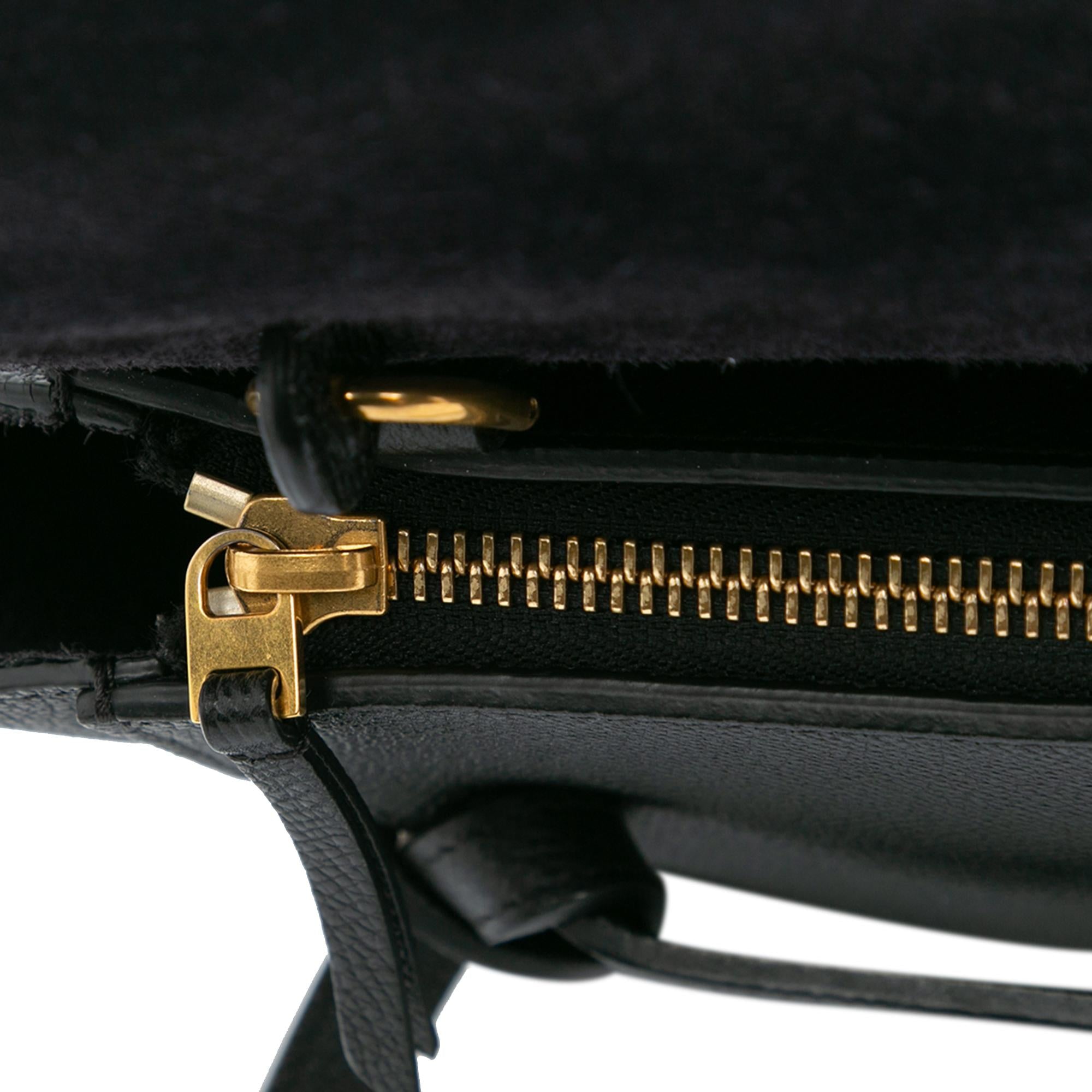 Celine Nano Grained Calfskin Belt Bag