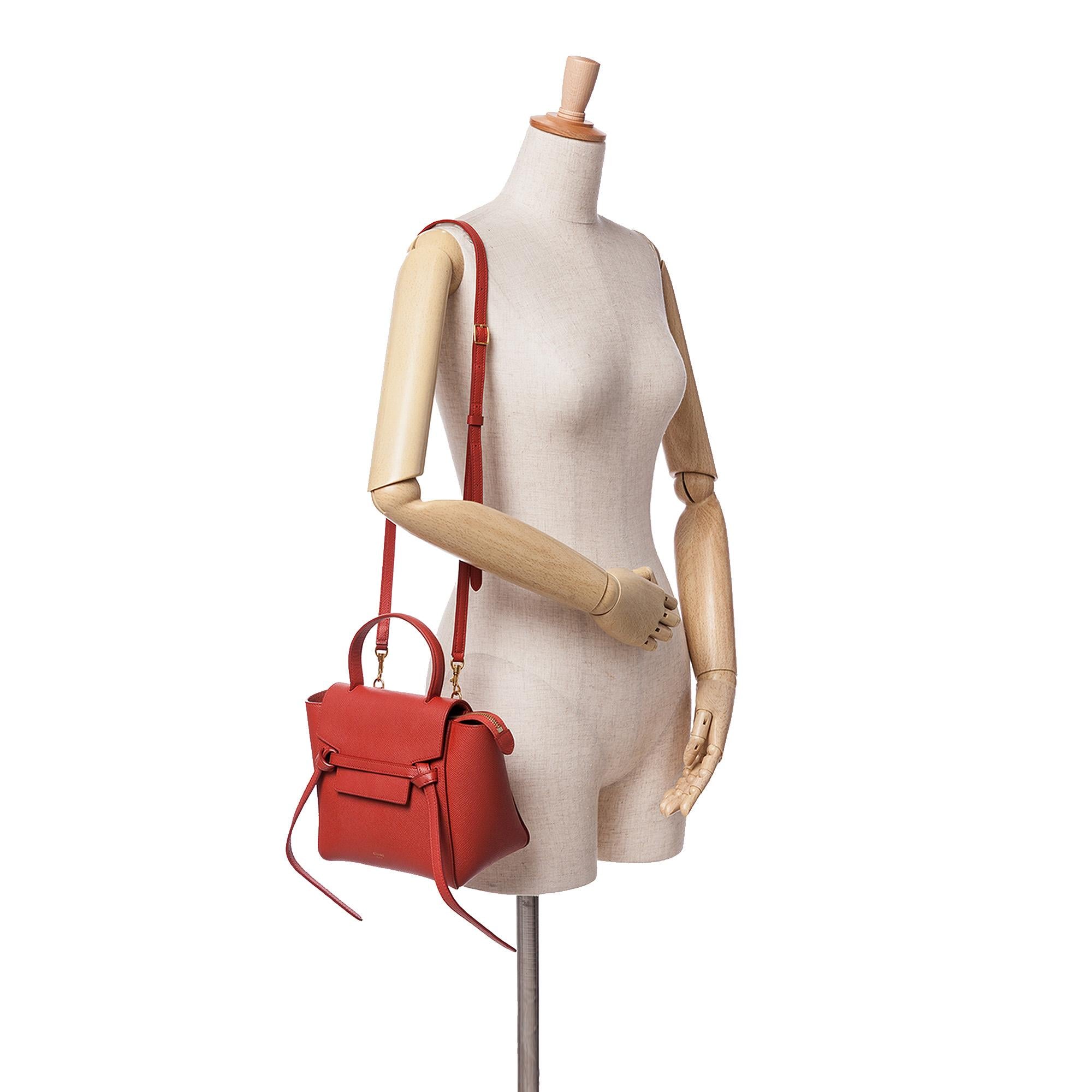 Celine Nano Grained Calfskin Belt Bag