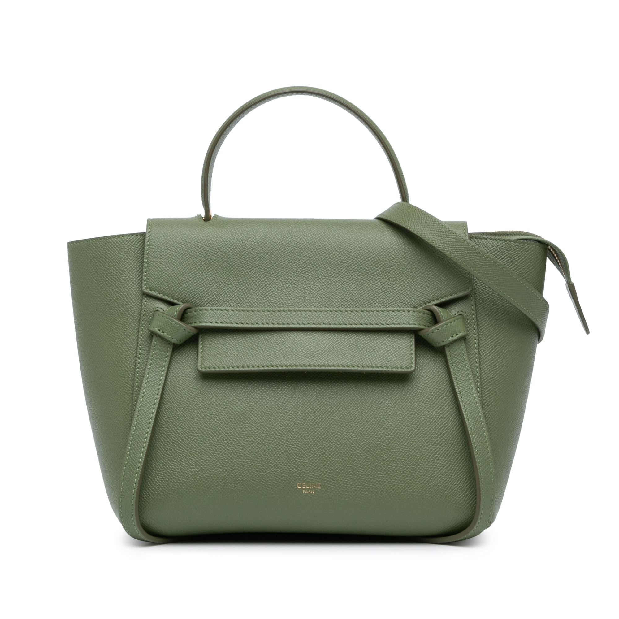 Celine Nano Grained Calfskin Belt Bag