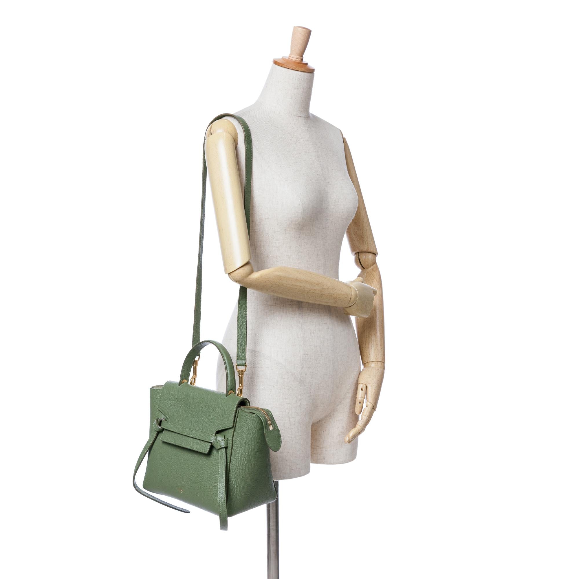 Celine Nano Grained Calfskin Belt Bag