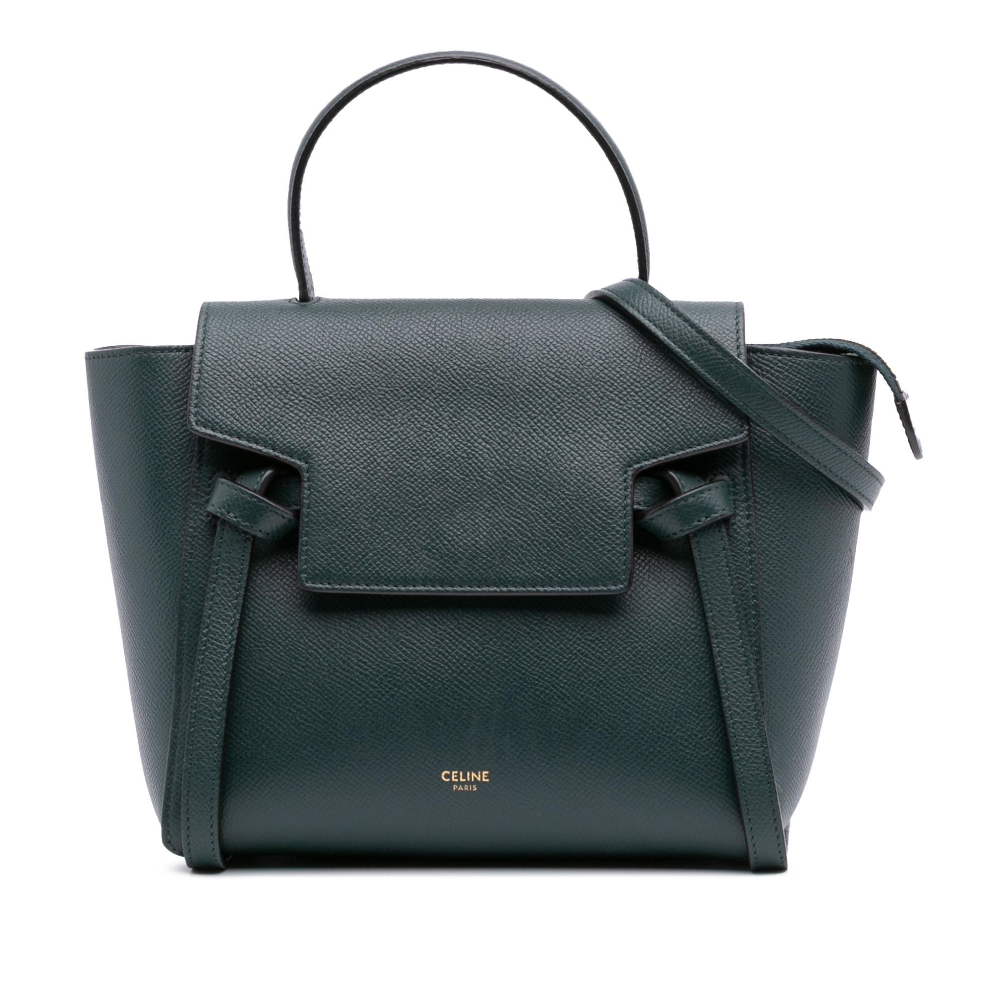 Celine Nano Grained Calfskin Belt Bag