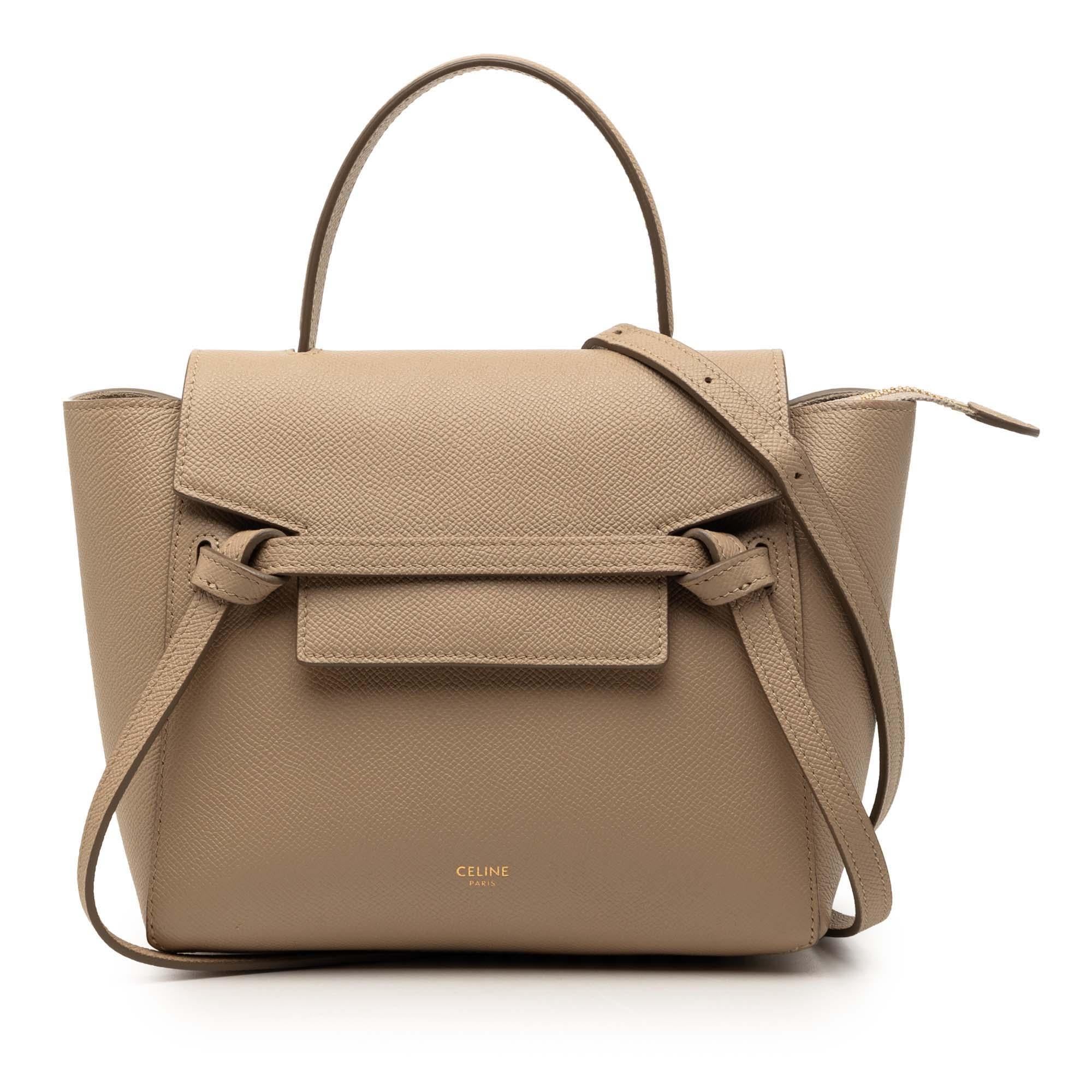 Celine Nano Grained Calfskin Belt Bag