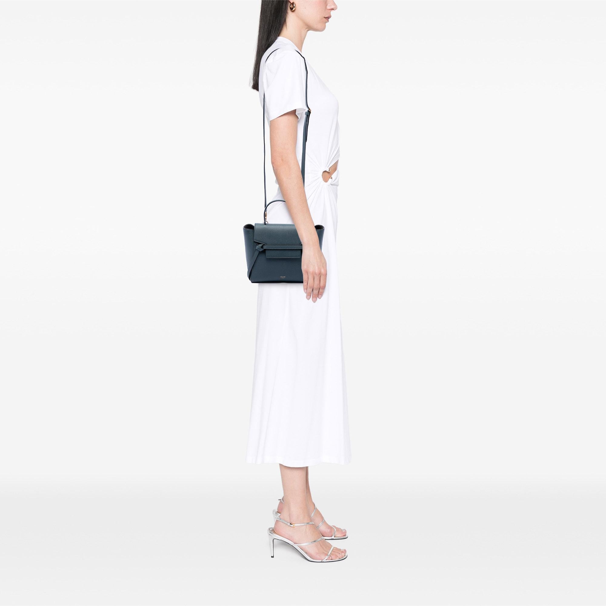 Celine Nano Grained Calfskin Belt Bag