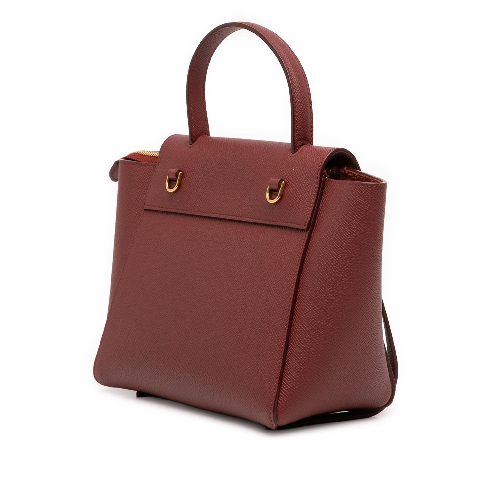 Celine Nano Grained Calfskin Belt Bag