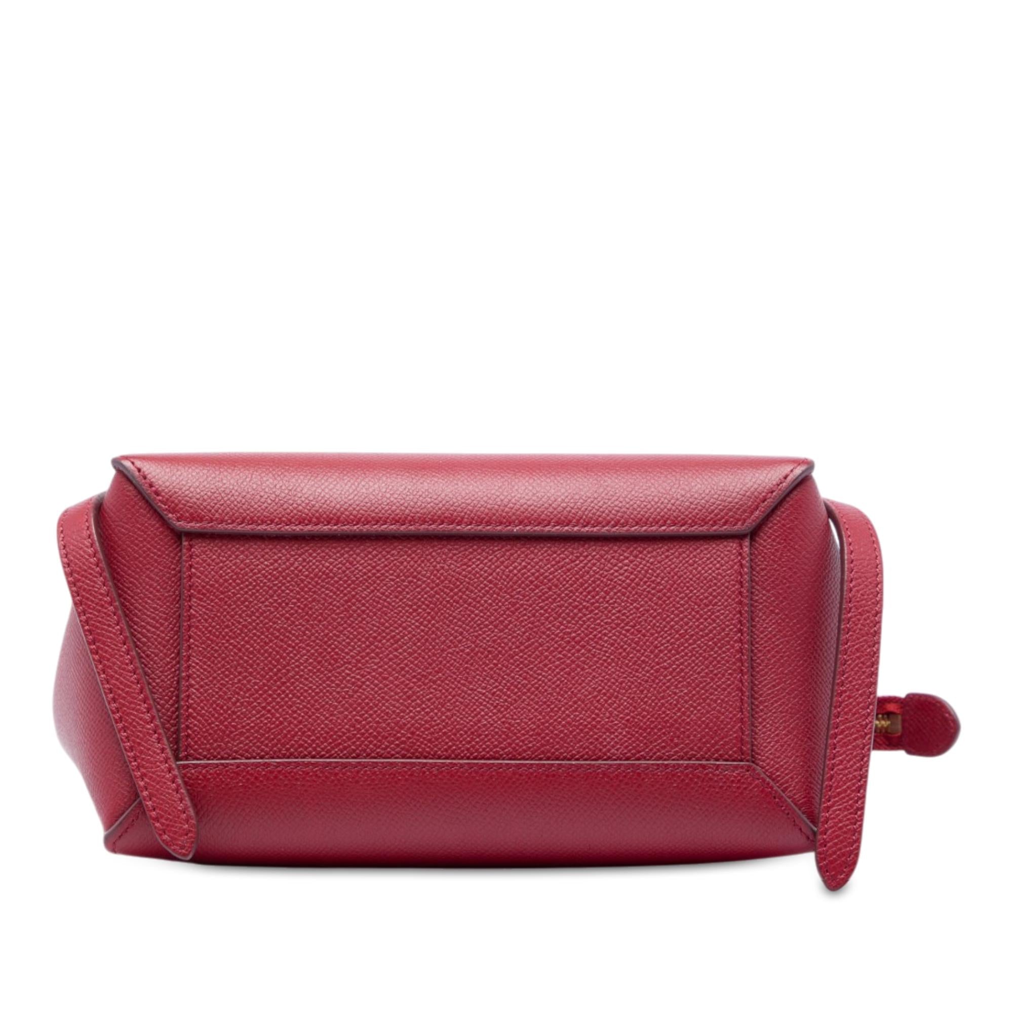 Celine Nano Grained Calfskin Belt Bag