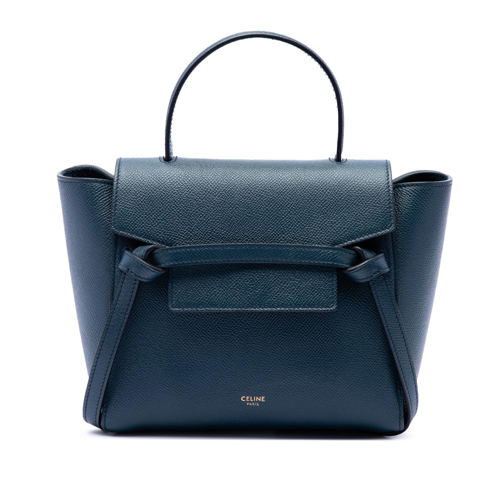 Celine Nano Grained Calfskin Belt Bag
