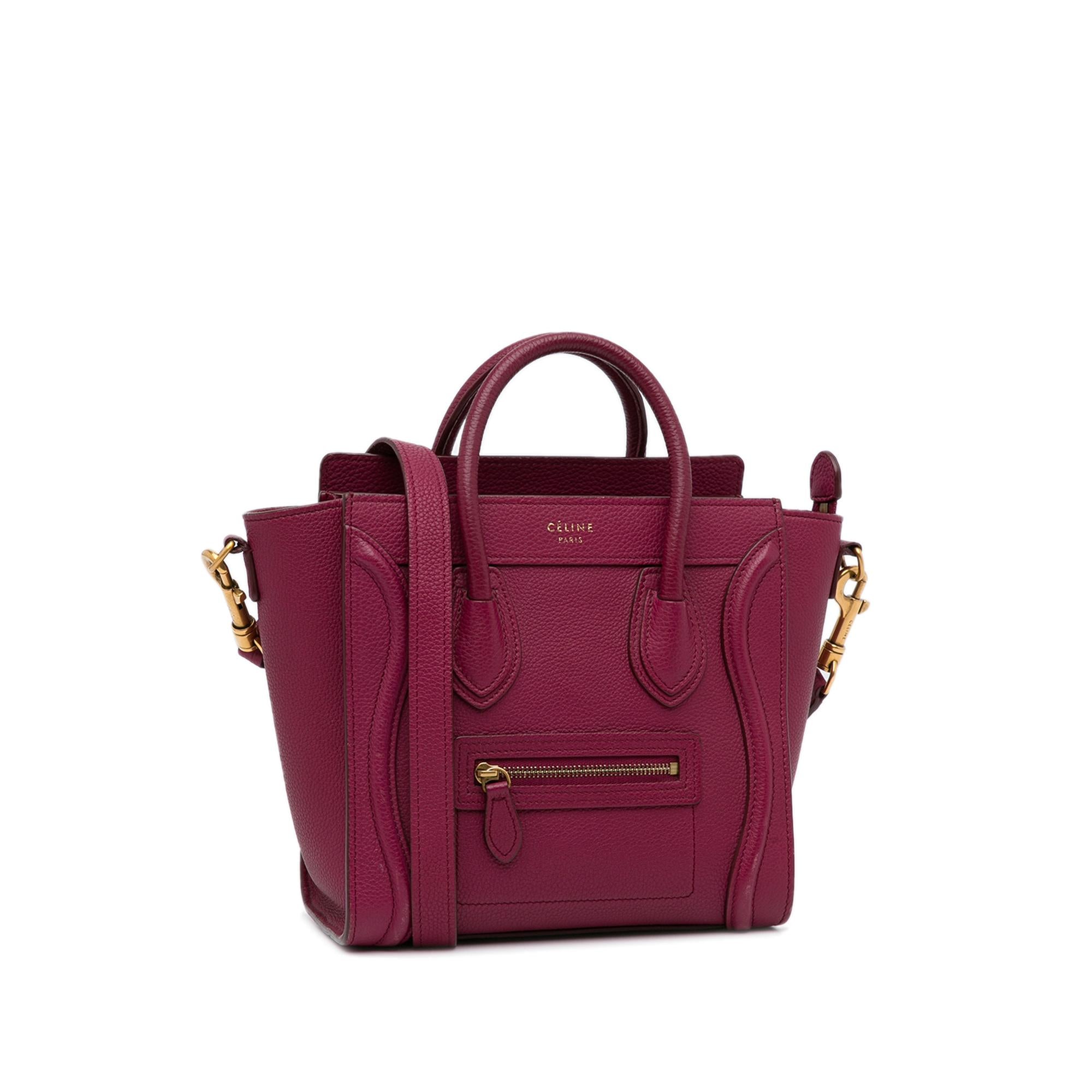 Celine Nano Luggage Tote (SHG-gOUbRL)