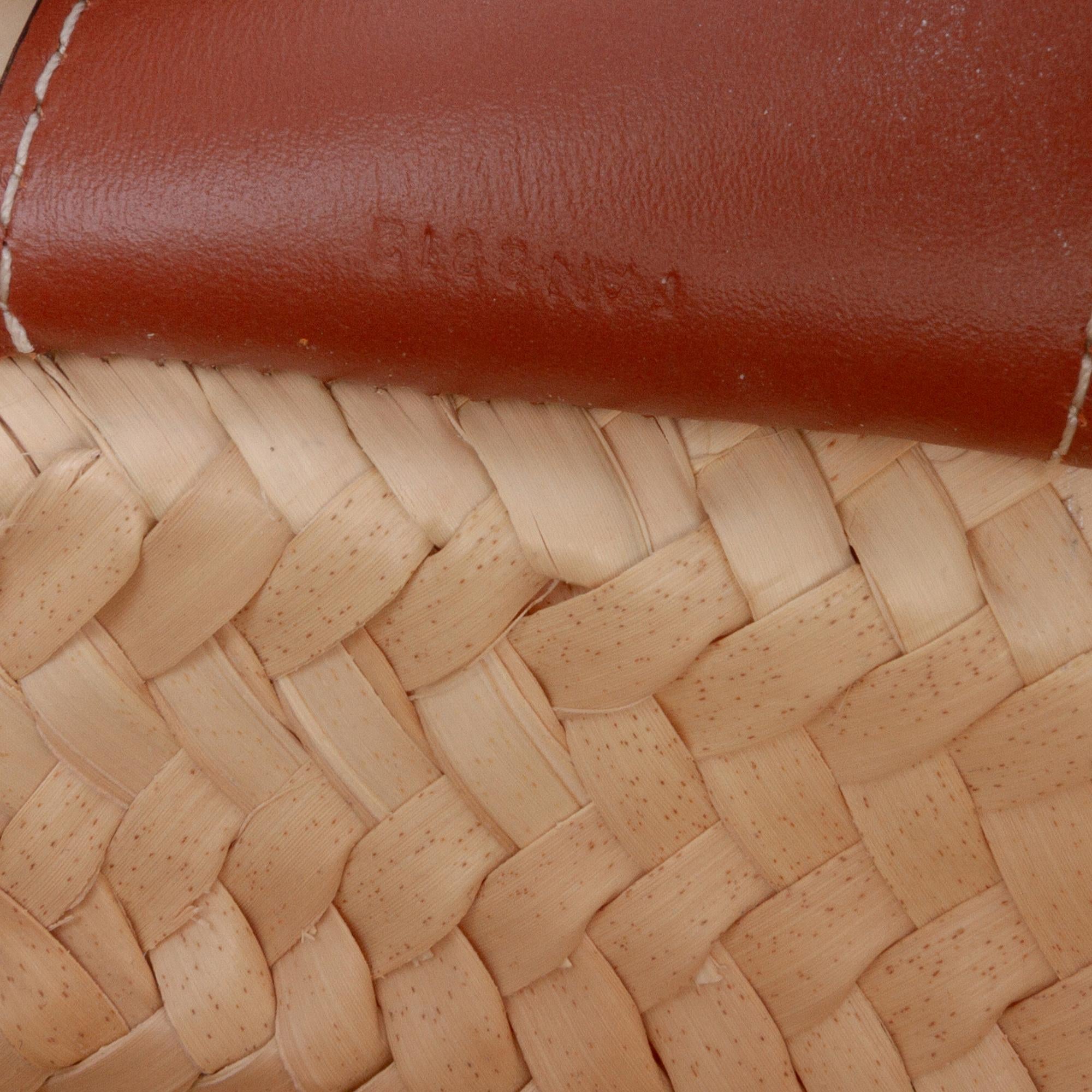 Celine Nano Raffia Triomphe Classic Panier