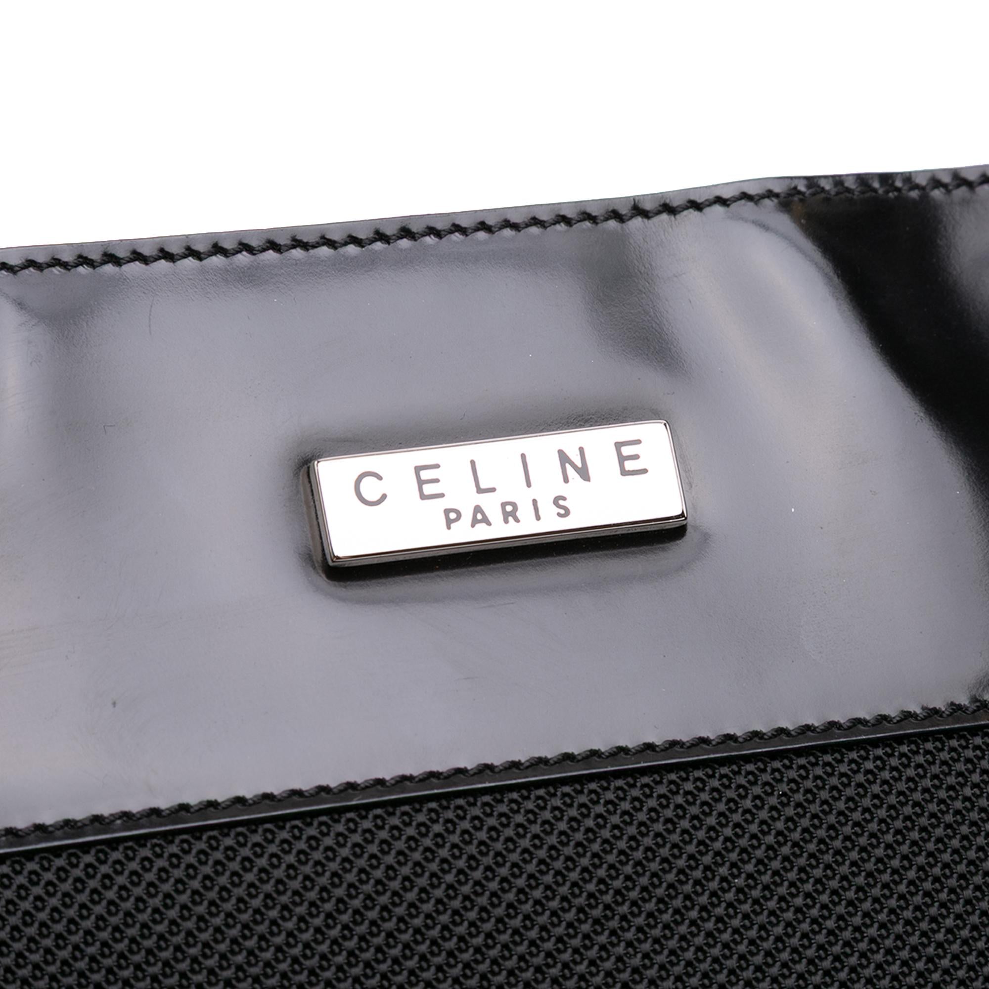 Celine Nylon Shoulder Bag