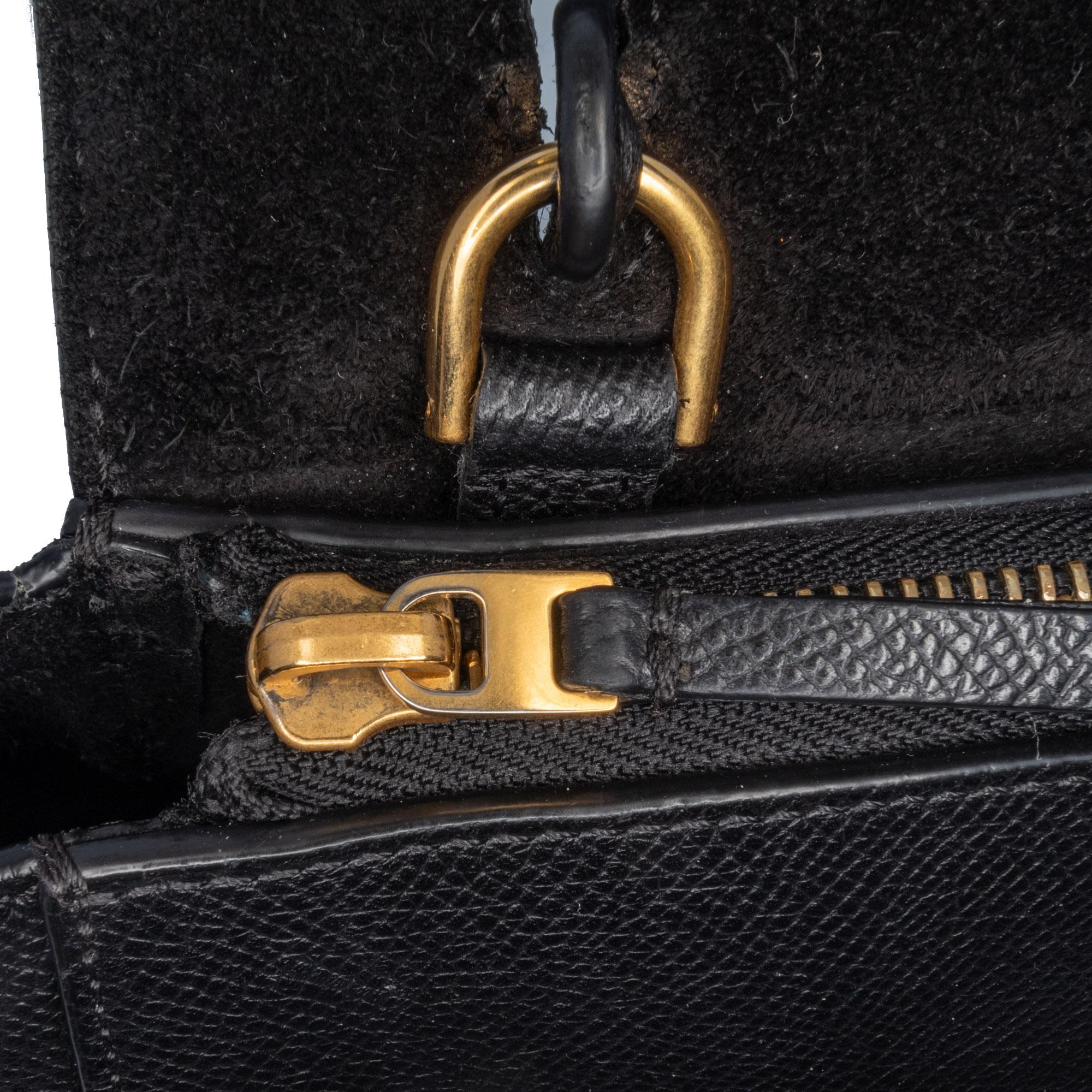 Celine Pico Grained Calfskin Belt Bag