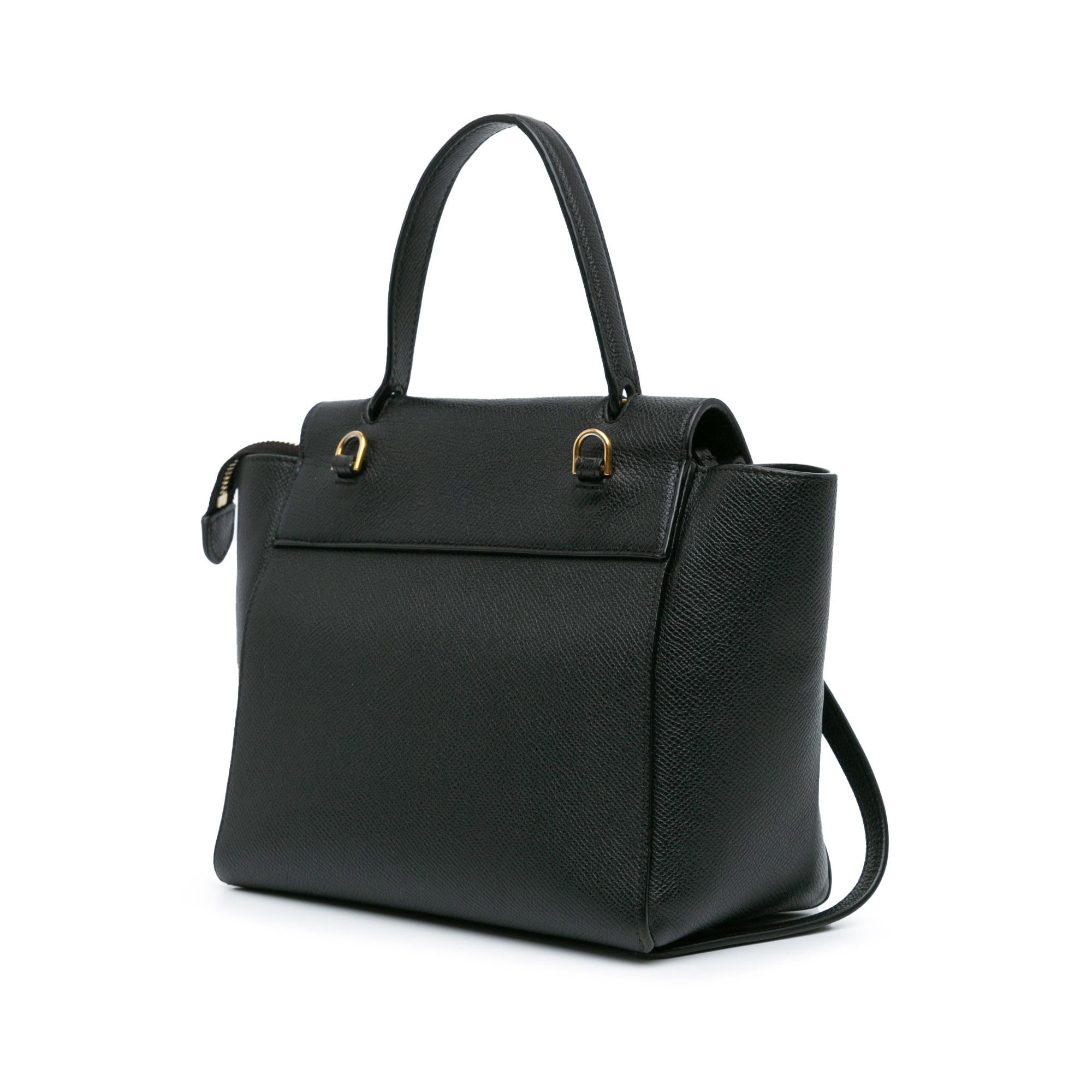 Celine Pico Grained Calfskin Belt Bag