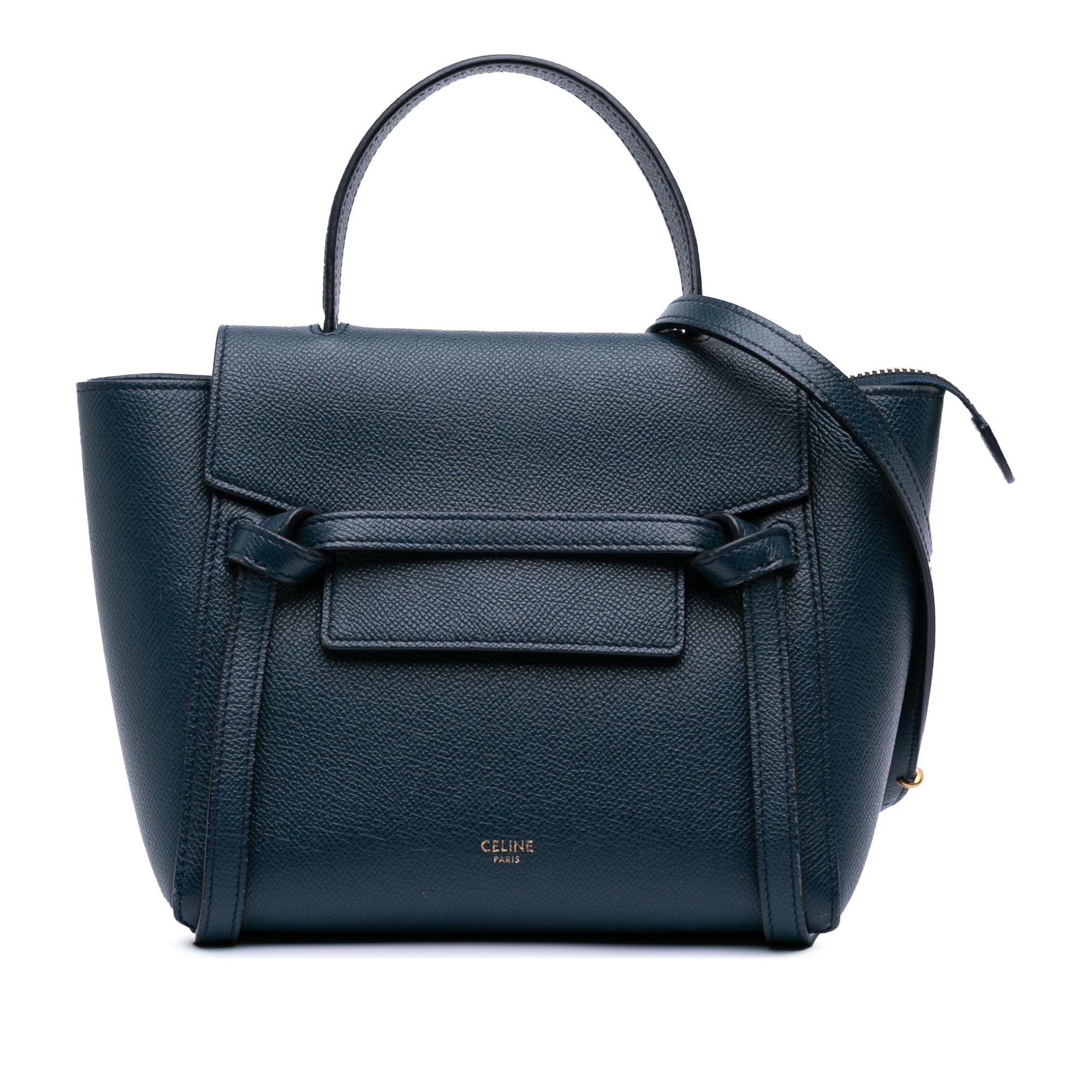 Celine Pico Grained Calfskin Belt Bag